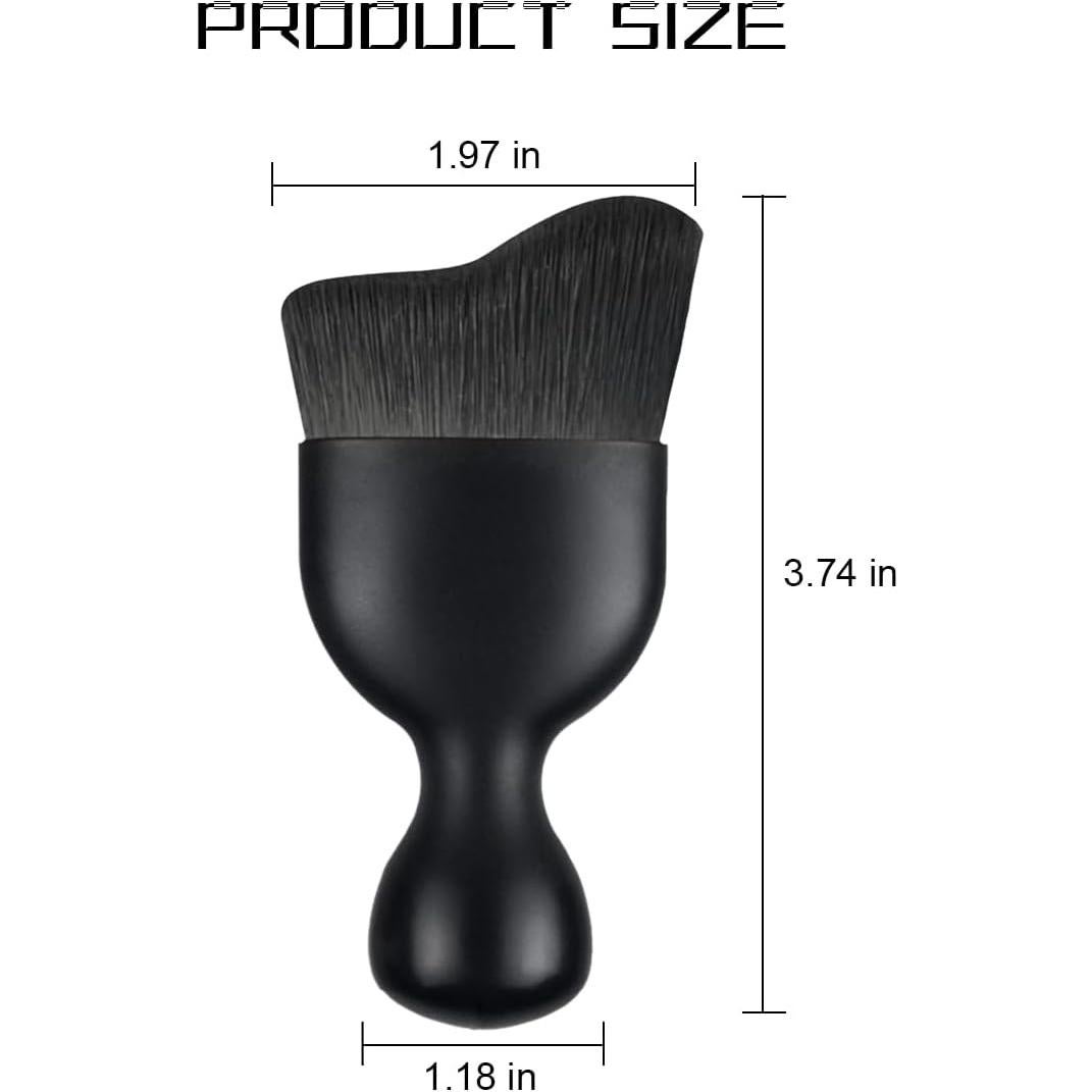 Cepillo de Limpieza para Automóvil LKAHG - Diseño Curvado Negro