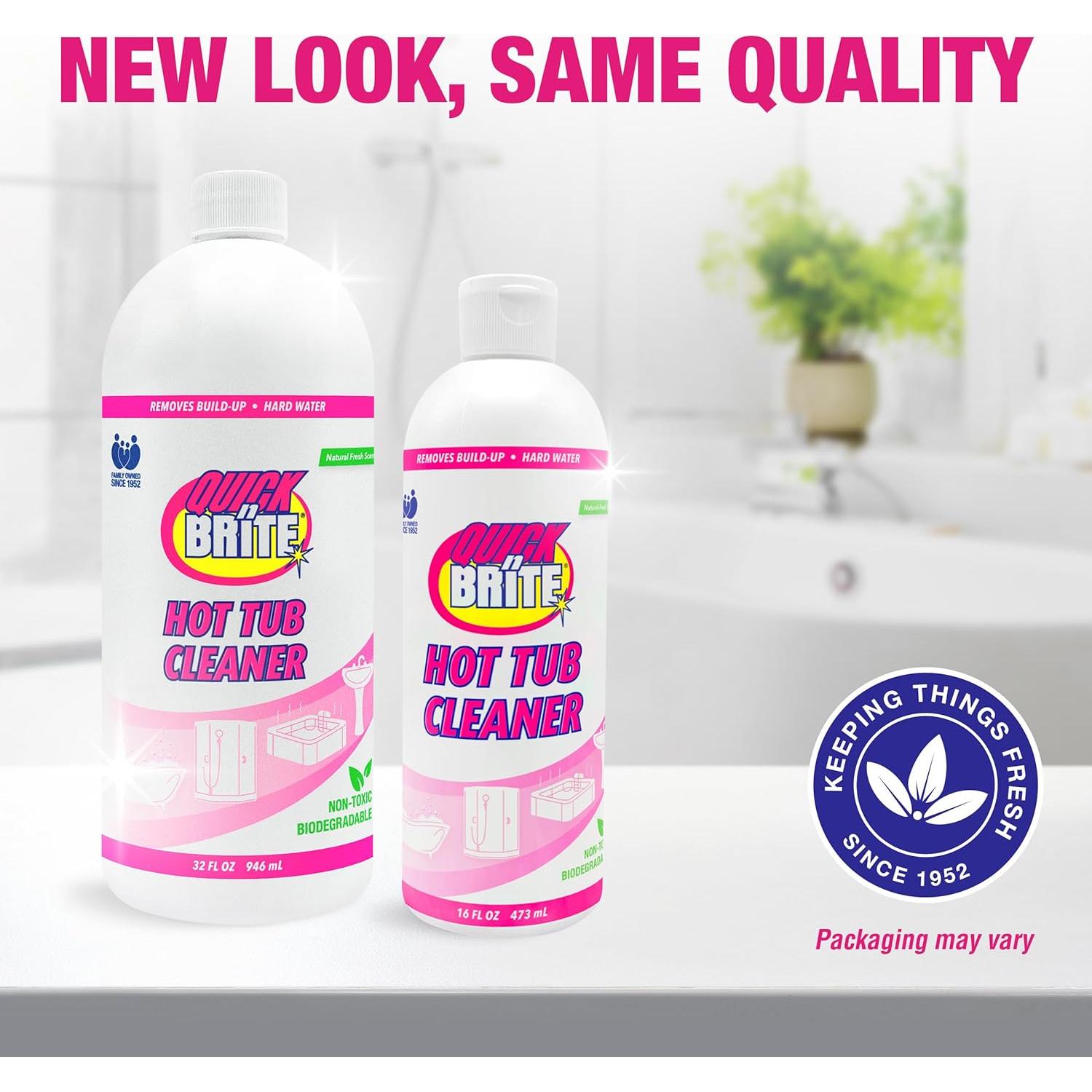 Limpiador de Spa Quick 'n Brite Gel 473 ml - Ecológico y Efectivo