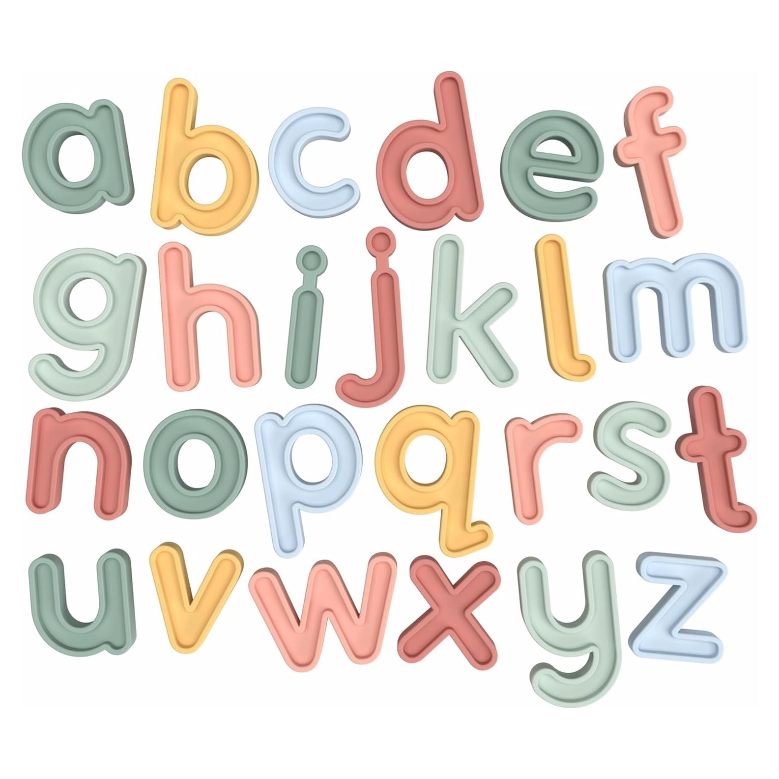 Inspire My Play Lowercase Alphabet Letters for Kids - ABC Toys for 3 Year Olds -Sensory and Messy Play