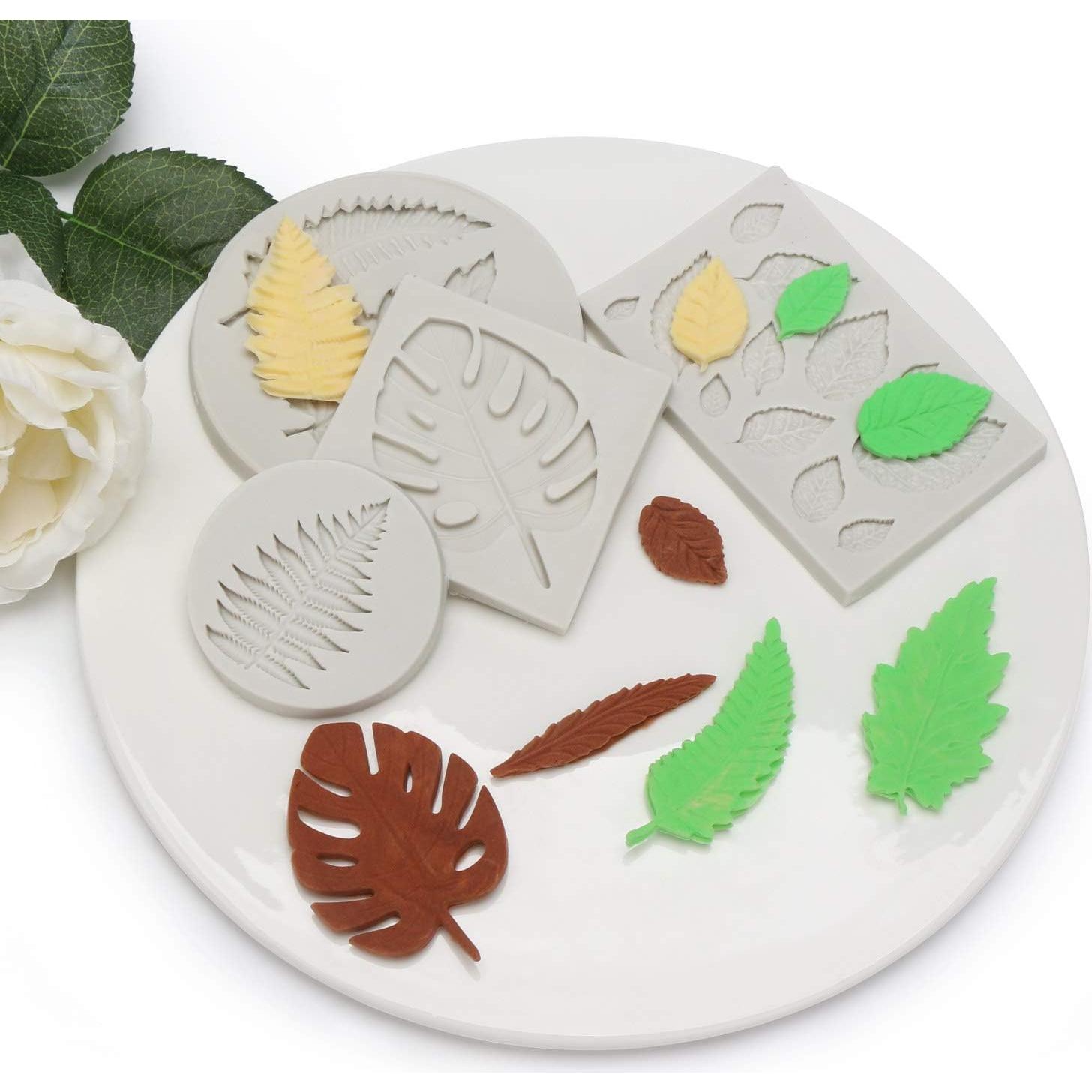 Molde de Silicona Beasea para Jabón y Chocolate - 4 Piezas