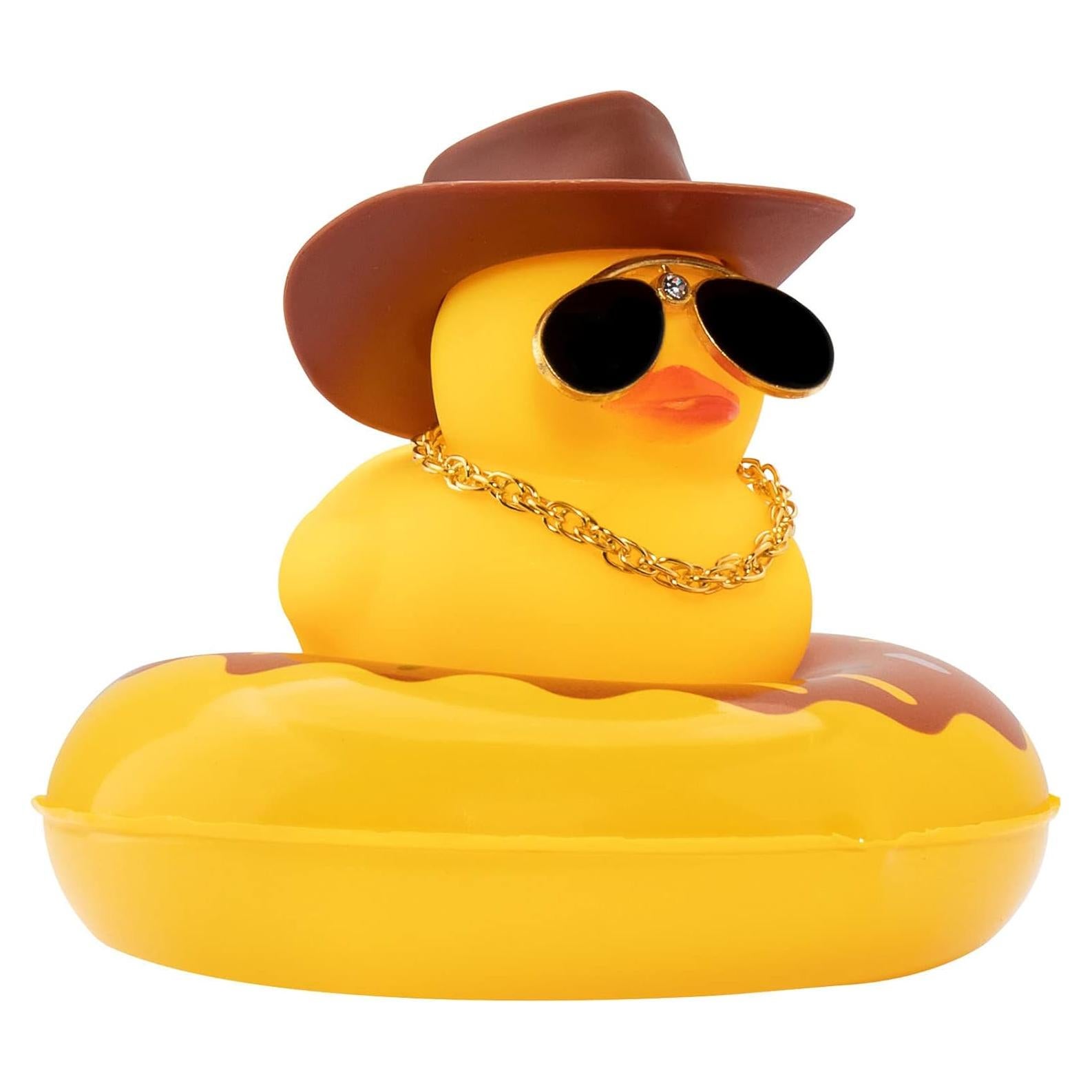 Accesorios de Coche Patos de Goma Rosa Wonuu - Decoración Divertida