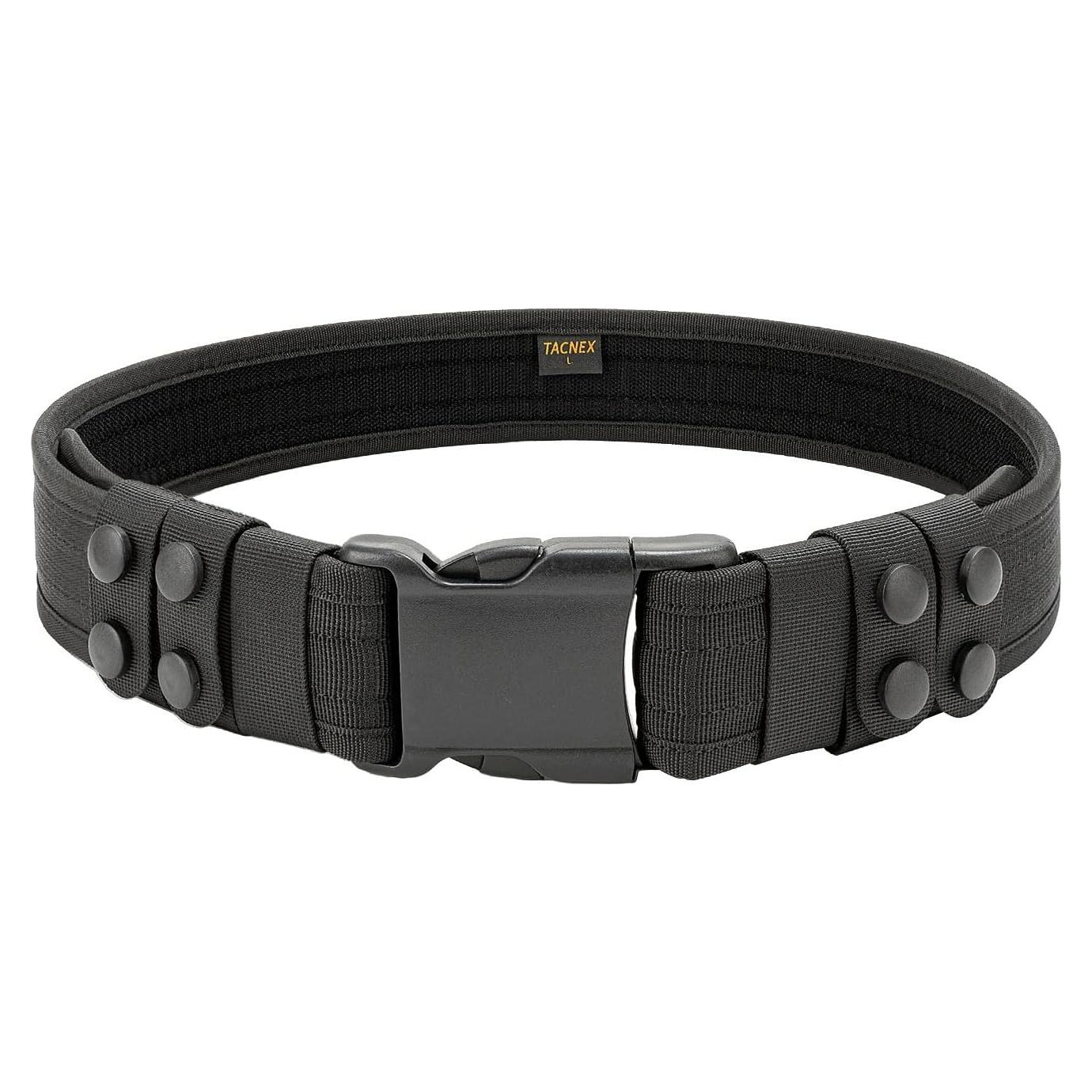 Cinturón de Deber TACNEX 5 cm Nylon 4 Sujetadores Seguridad