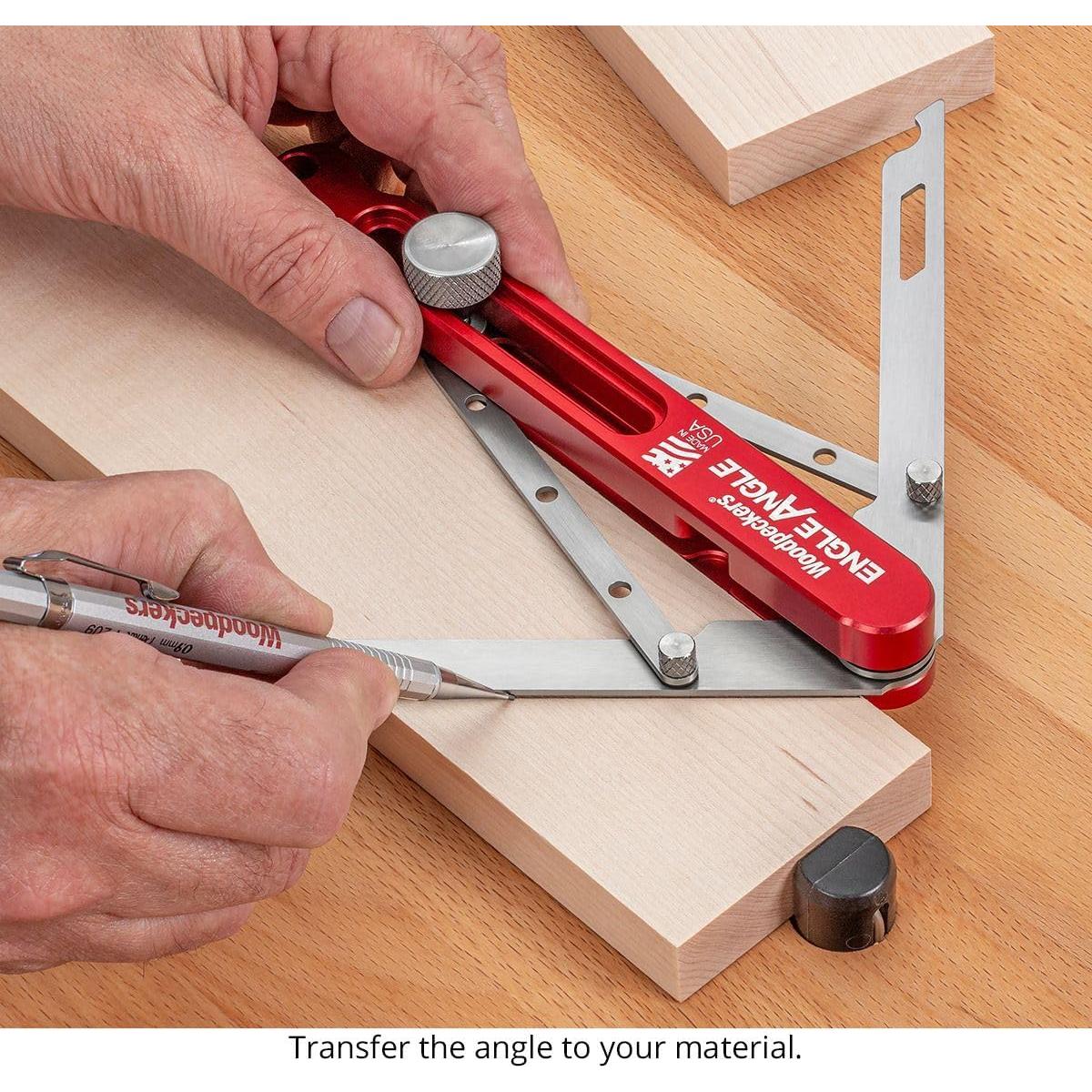 Herramienta de Ángulo Engle Woodpeckers 8.89 cm para Carpintería