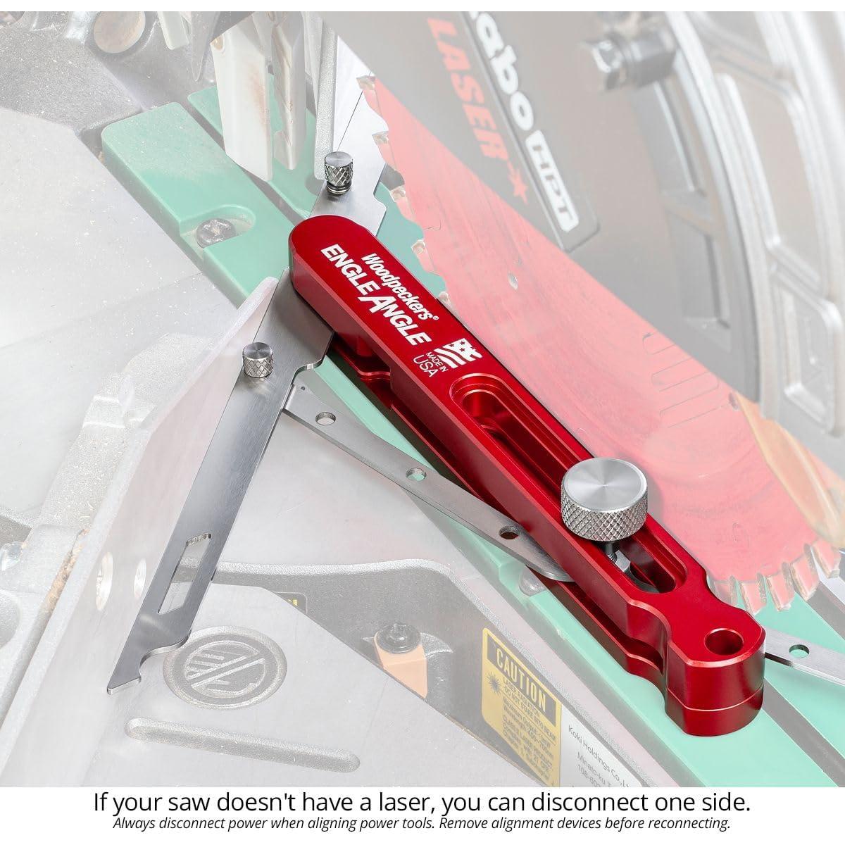 Herramienta de Ángulo Engle Woodpeckers 8.89 cm para Carpintería