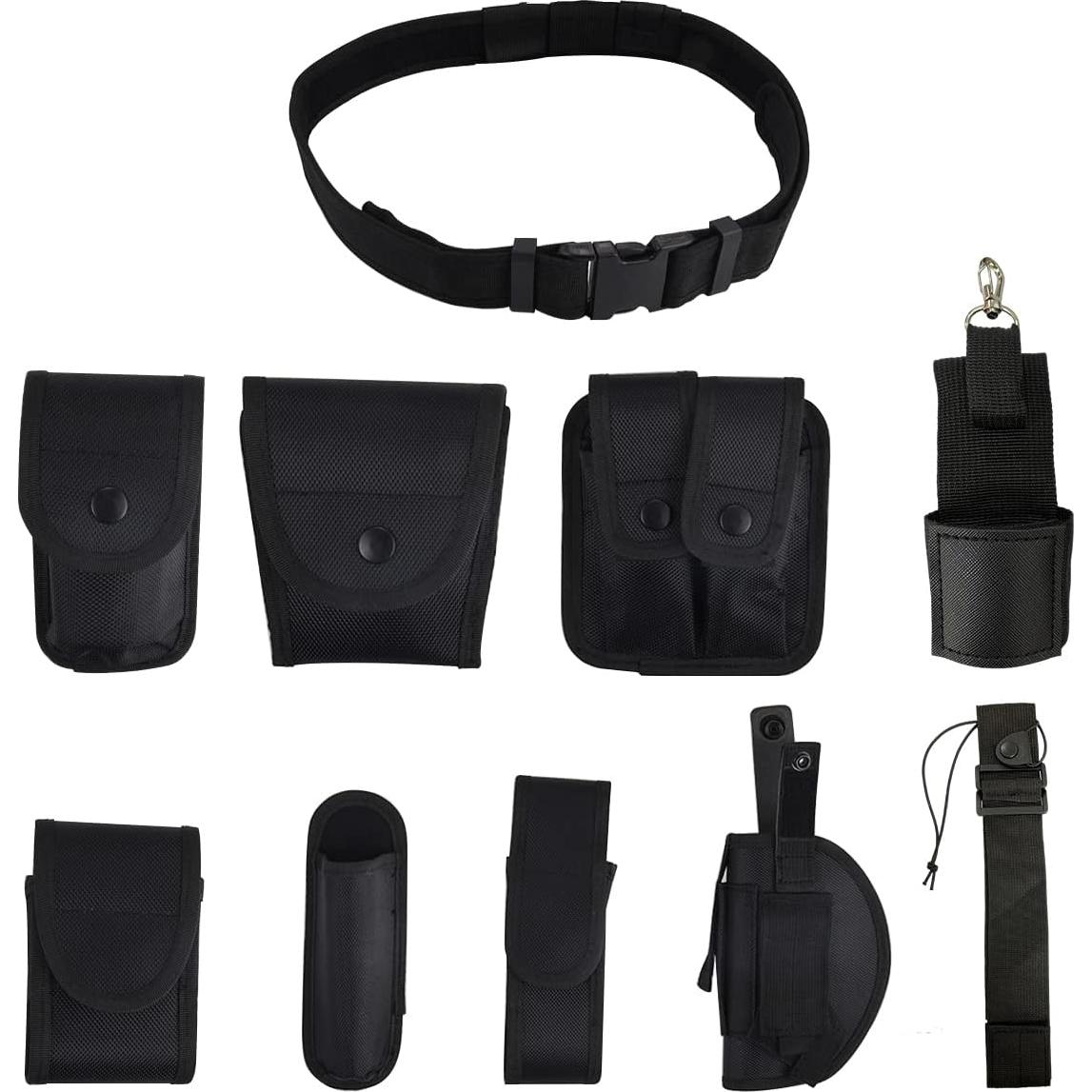 Cinturón Táctico Multifuncional Ltvystore 80-140 cm Negro