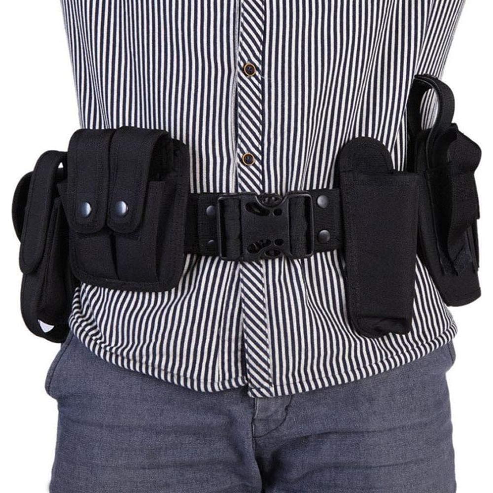 Cinturón Táctico Multifuncional Ltvystore 80-140 cm Negro