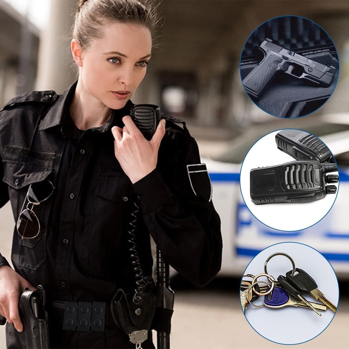 Cinturón Táctico Multifuncional Ltvystore 80-140 cm Negro