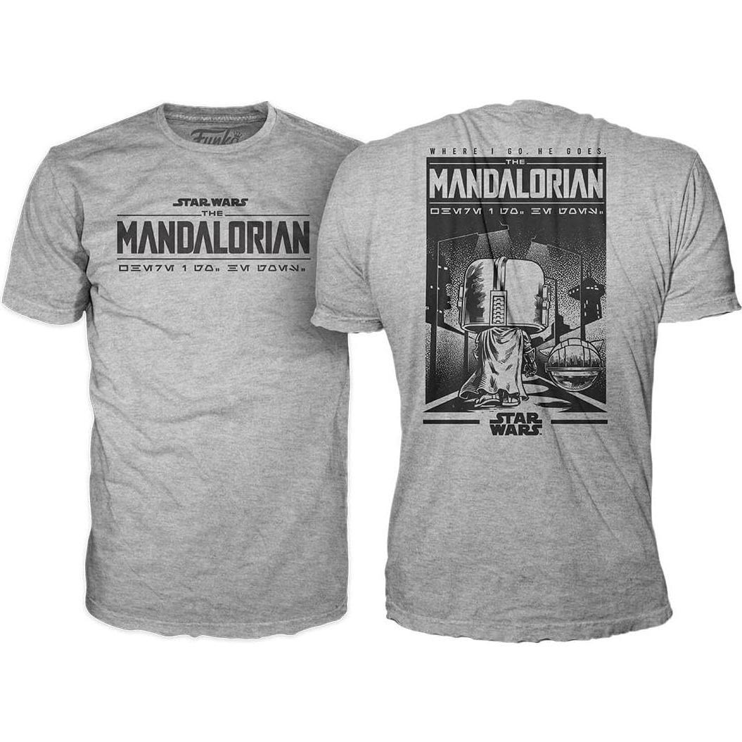 Set Funko Pop! & Tee The Mandalorian Grogu Galletas L