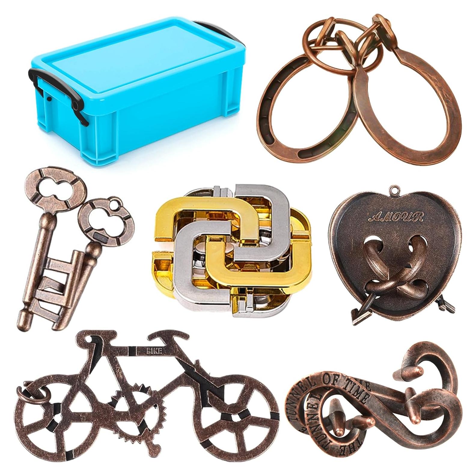 Rompecabezas de Metal 6PCS Sanya Nengyang Juguete Lógico