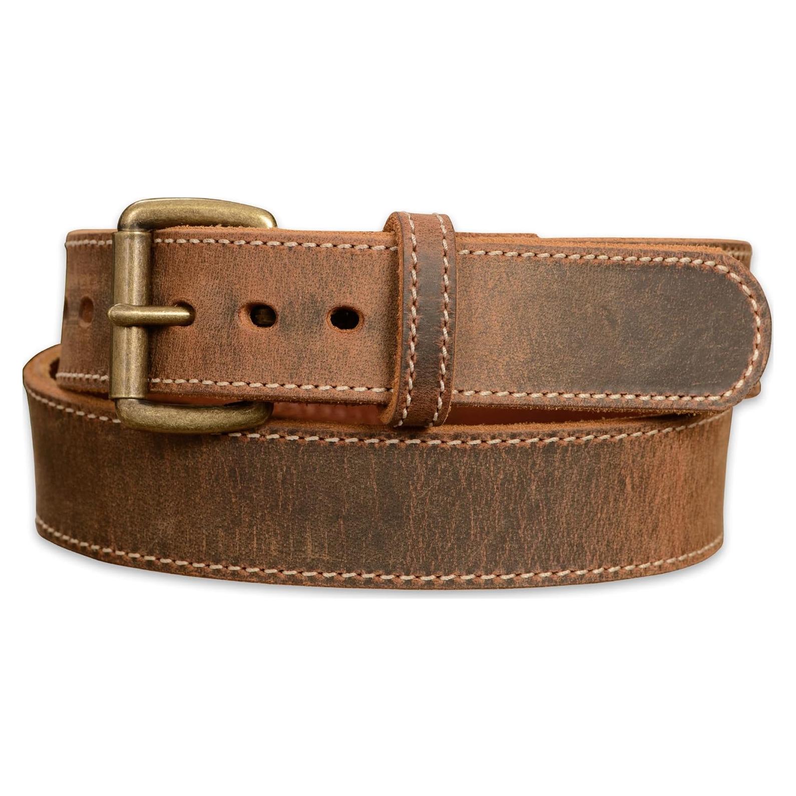 Cinturón Bullhide de cuero para hombres 1.5" ancho resistente