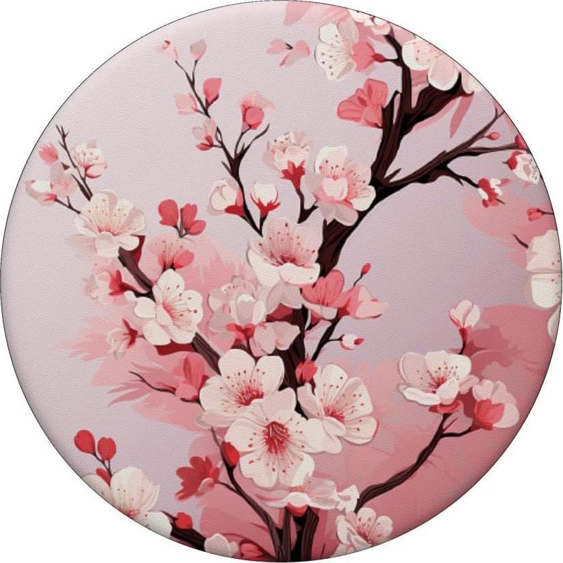PopSockets Adhesivo PopGrip Floral Sakura Rosa 10.9x8.6 cm