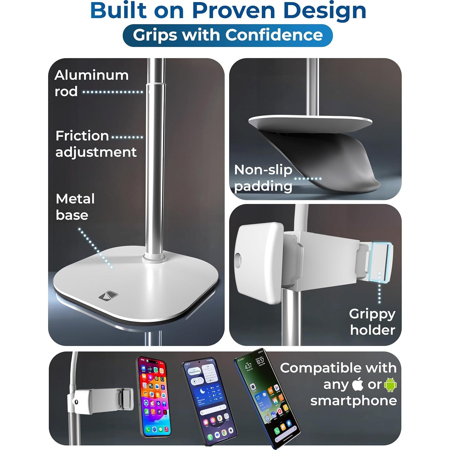 Soporte para Teléfono con Luz LED ChatStand Halo 9-14"