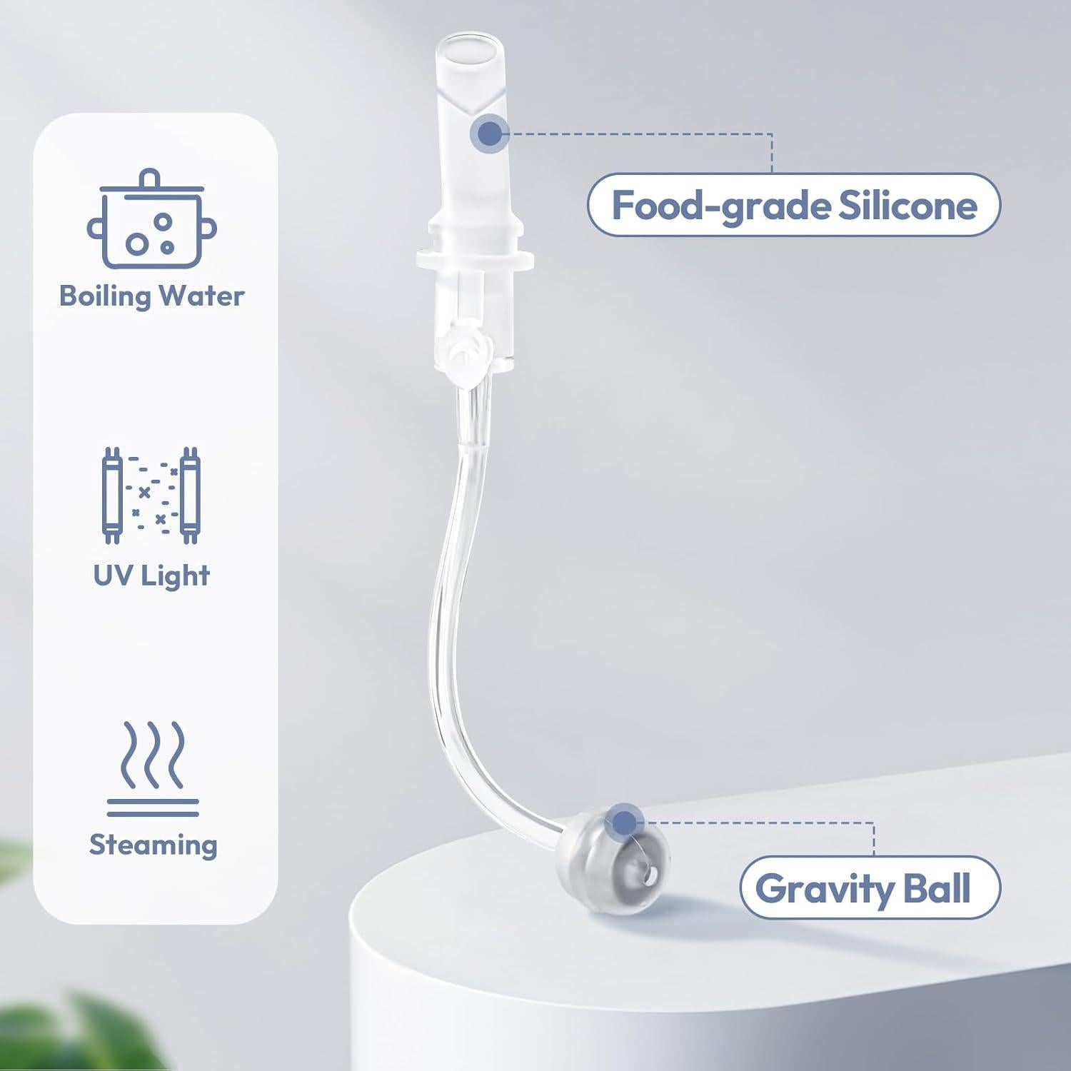 Taza de Acero Inoxidable NCVI para Niños 295ml, Aislada y a Prueba de Derrames
