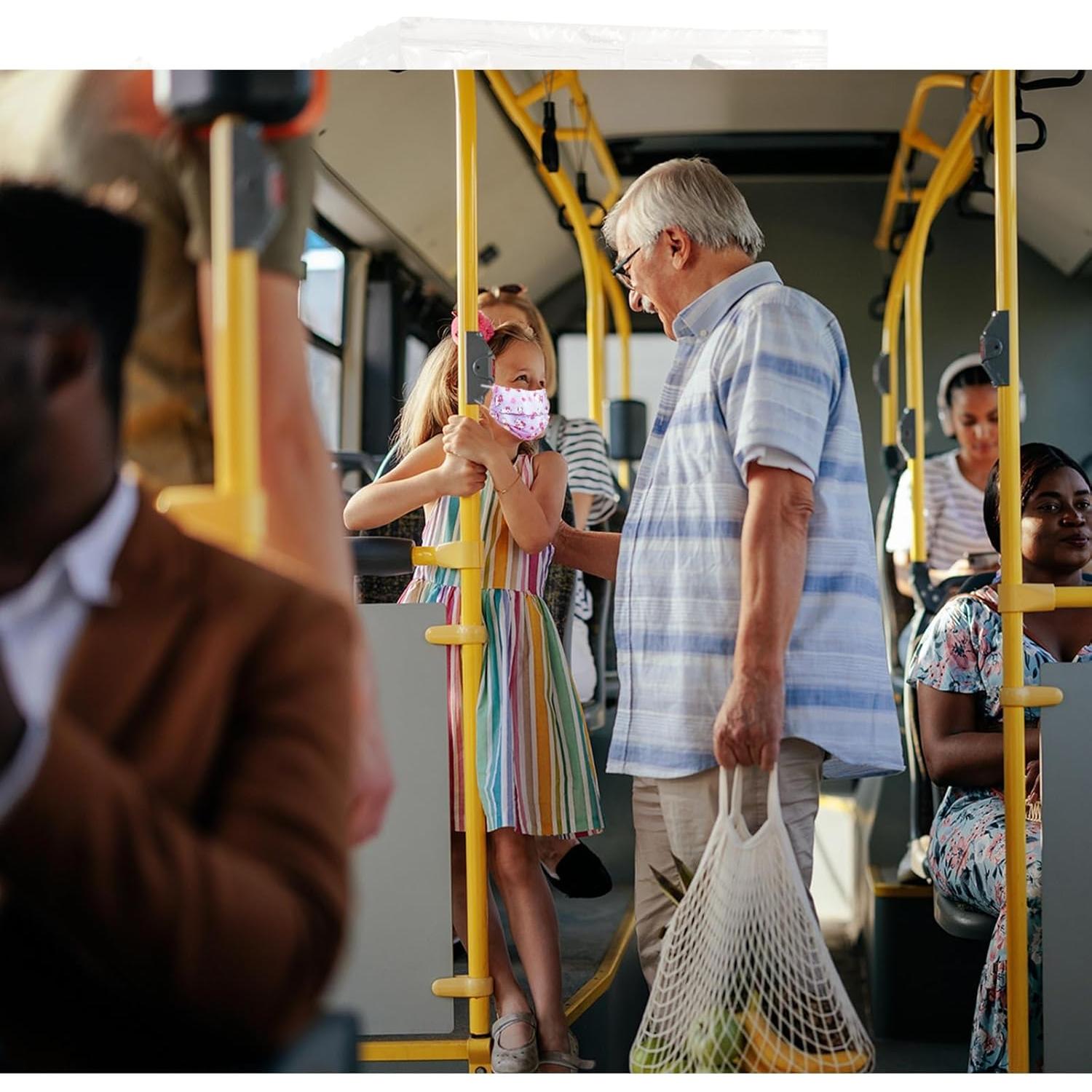 Mascarillas desechables para niños DUASTAR 50 piezas 3 capas