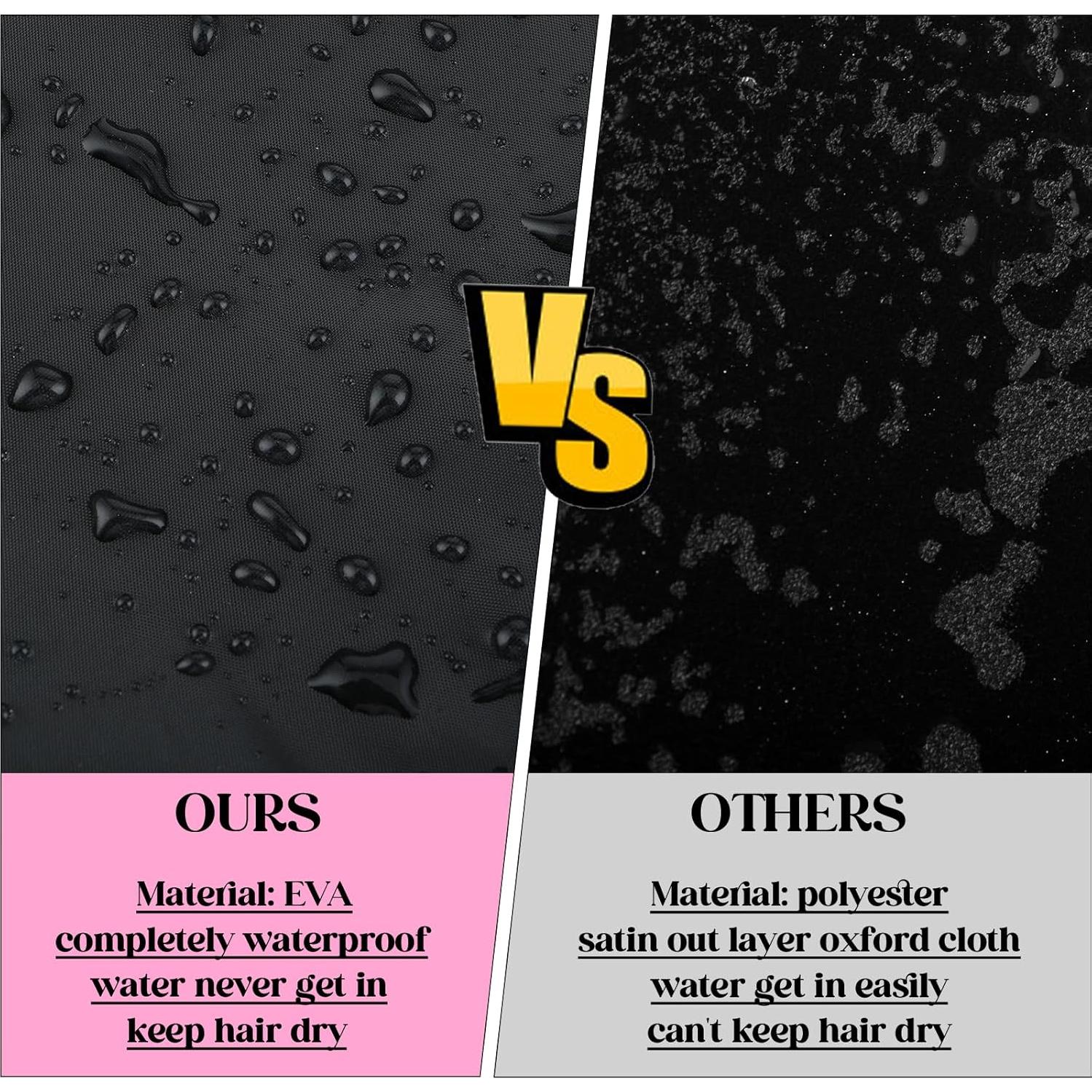 Gorro de Ducha Extra Grande Abeillo para Trenzas y Dreadlocks