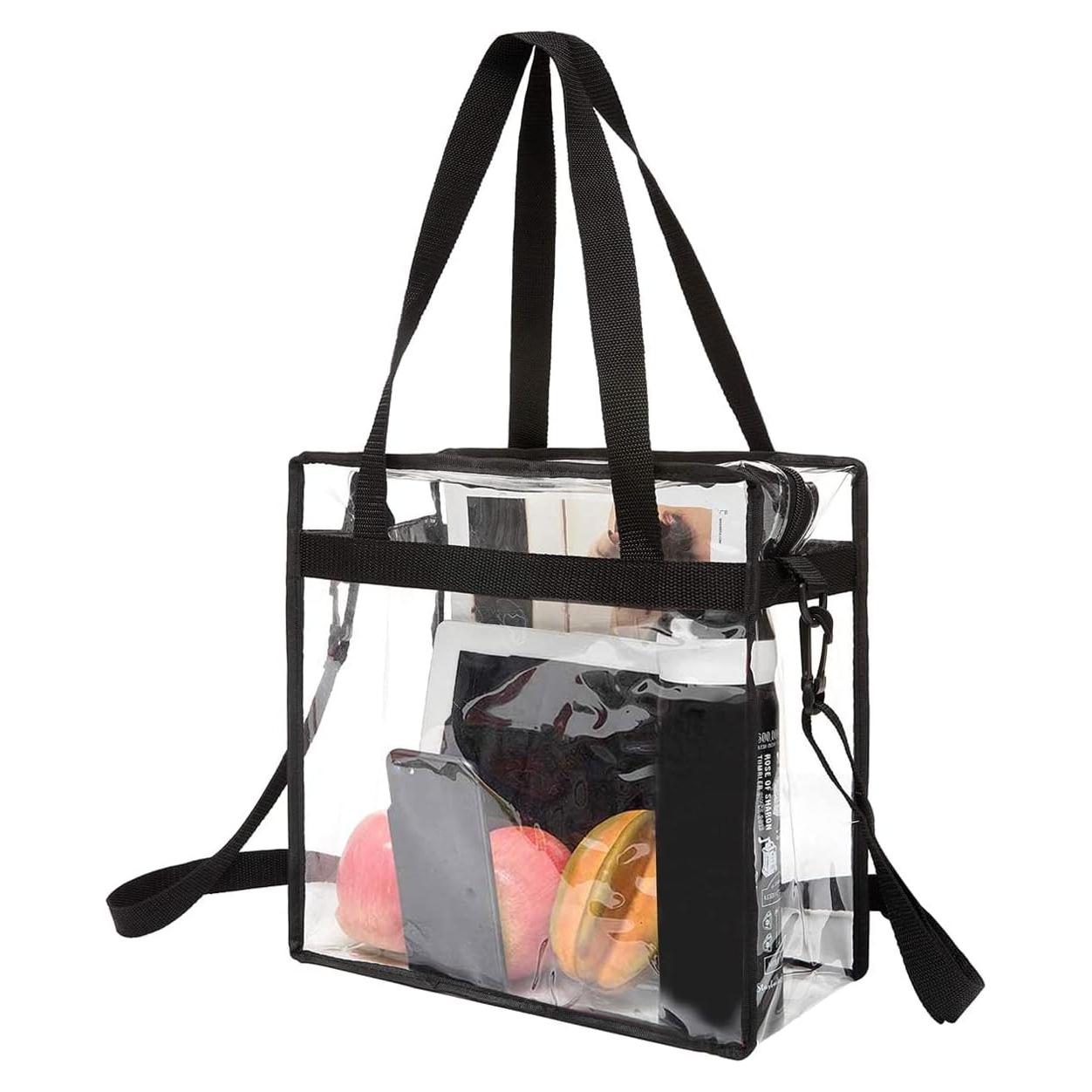 Bolsa Transparente Bagail Aprobada para Estadio 30x30x15 cm