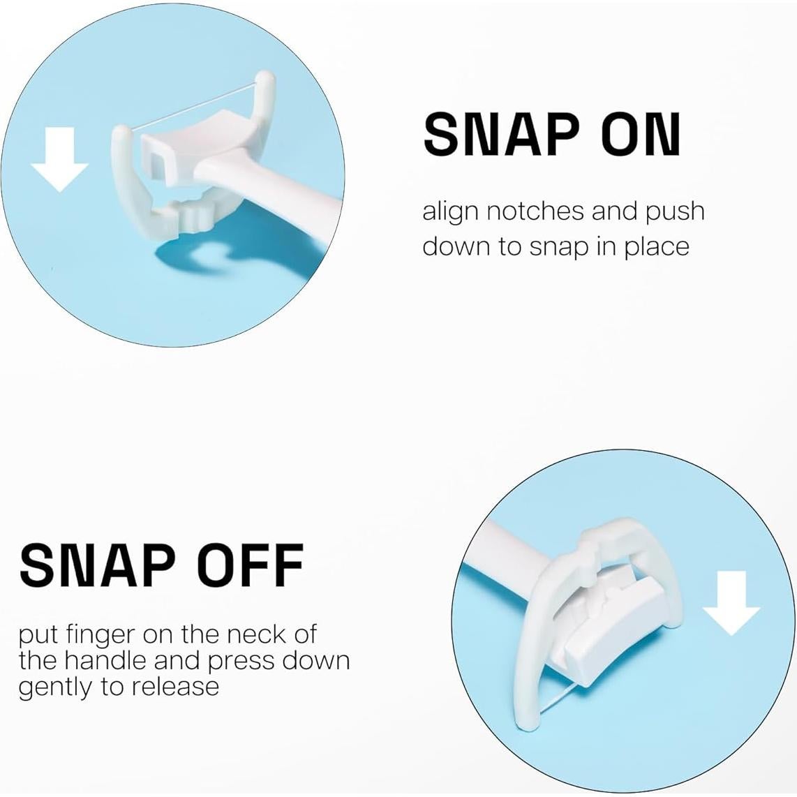 Hilo Dental Reach Ultraclean Access Menta - Kit Inicio + 3 Repuestos