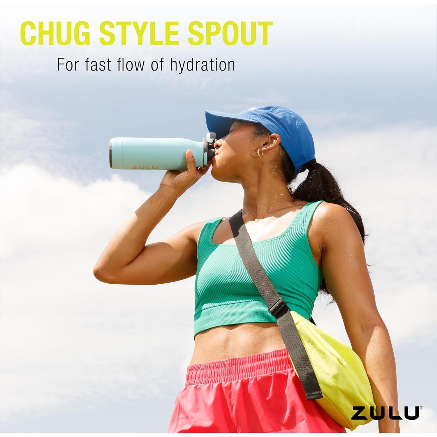 Botella de Agua ZULU Ace 510 ml Acero Inoxidable Aislada