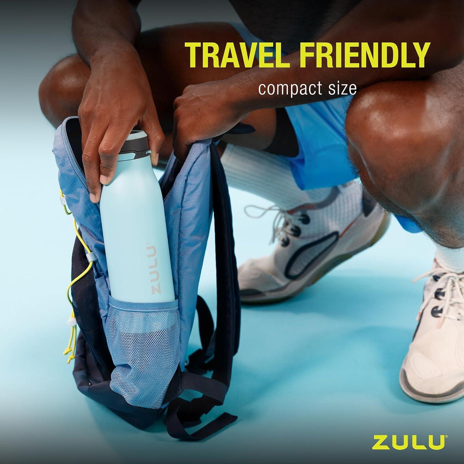 Botella de Agua ZULU Ace 510 ml Acero Inoxidable Aislada