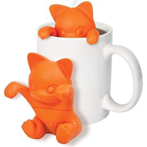 Infusores de Té de Silicona Kakeah - 6 Piezas Animales