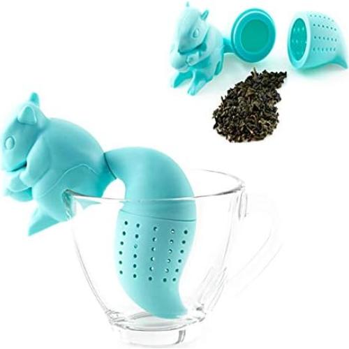 Infusores de Té de Silicona Kakeah - 6 Piezas Animales