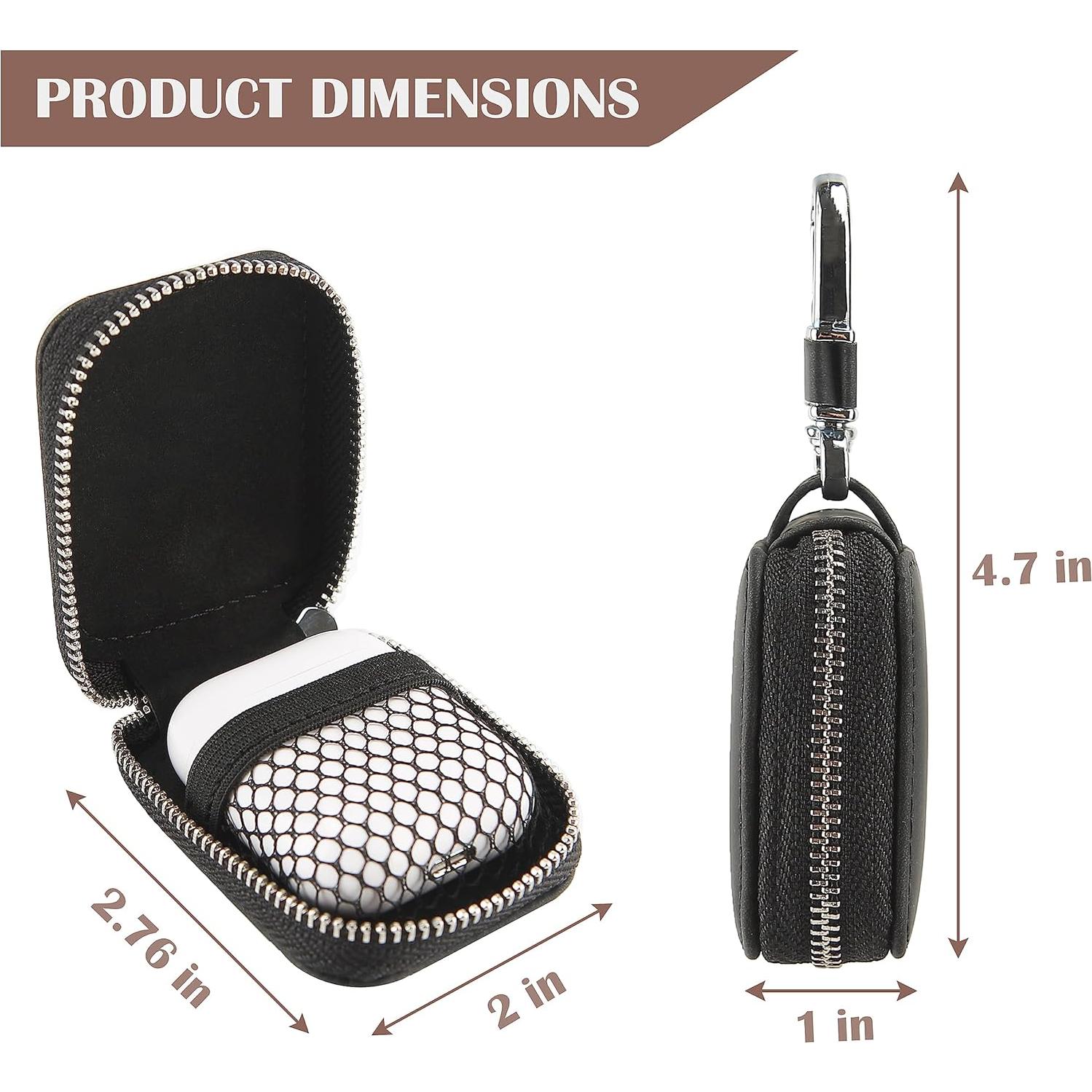 Funda para Auriculares BTAMUD Negra a Prueba de Golpes 12.5cm