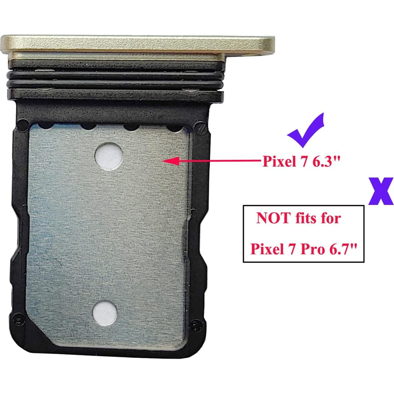 Soporte Bandeja SIM Ubrokeifixit para Google Pixel 7 2022