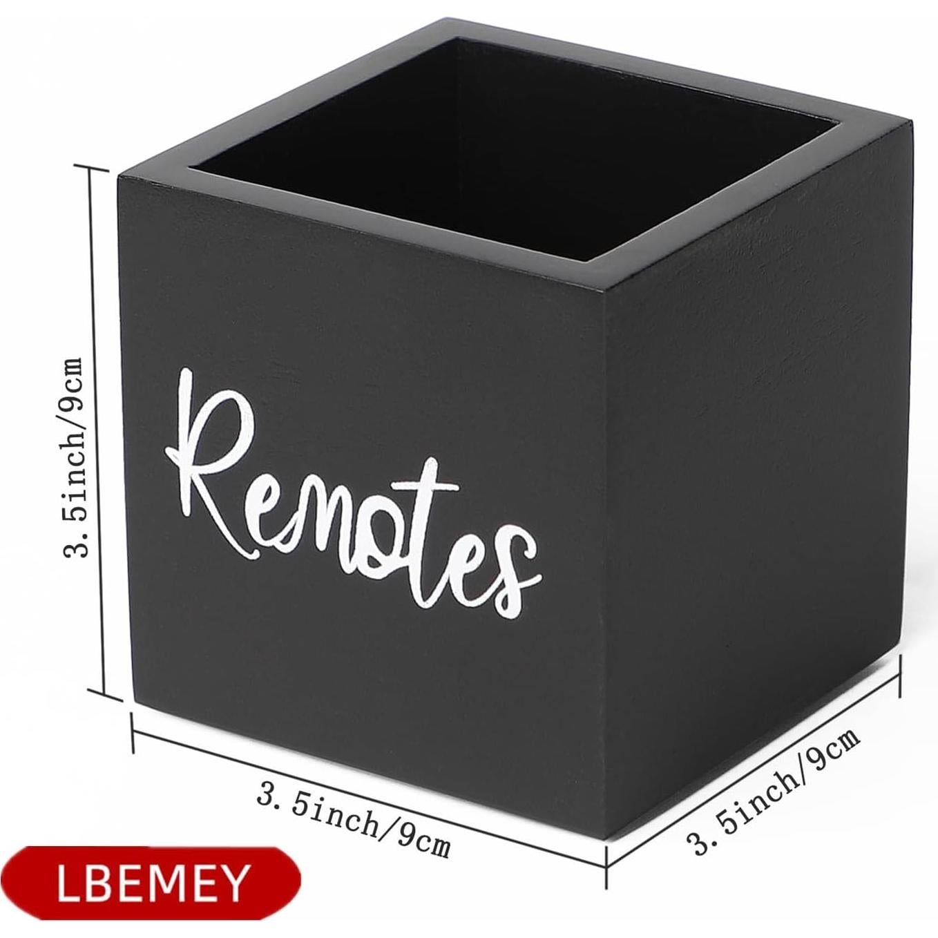 Soporte de Control Remoto de Madera LBEMEY Negro S