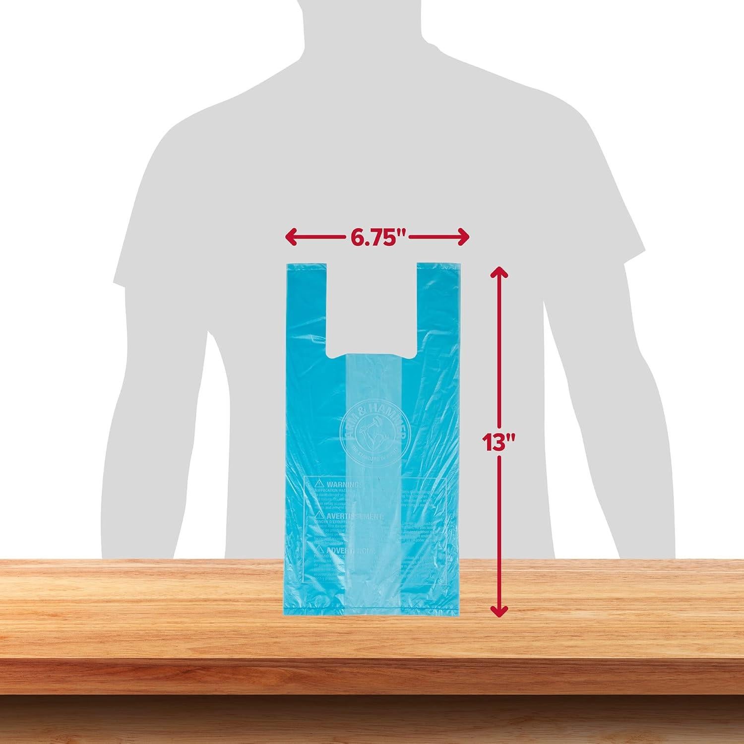 Bolsas de Desechos Easy-Tie Arm & Hammer 75 Unidades Azul