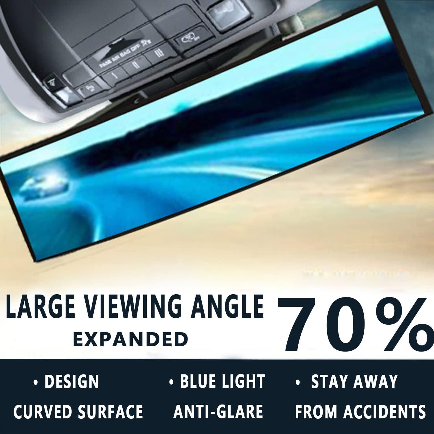 Espejo Retrovisor Antideslumbrante MIAOKE 30.48 cm Universal