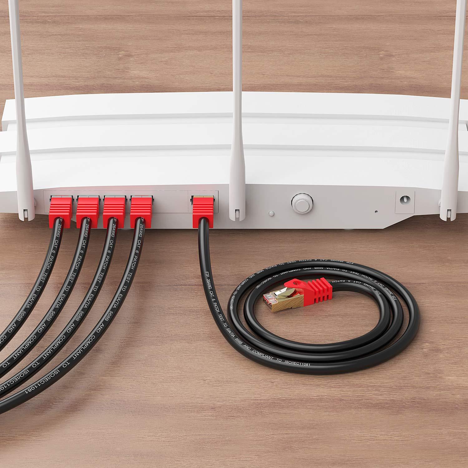 Cable Ethernet Cat6 XXONE 3m Blindado Impermeable RJ45