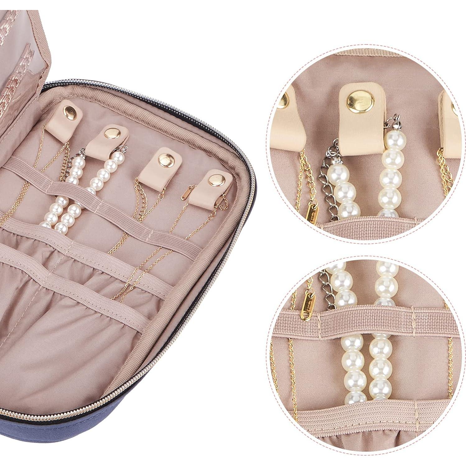 Estuche de Joyería NISHEL Azul Egeo Compacto 24.1x14cm