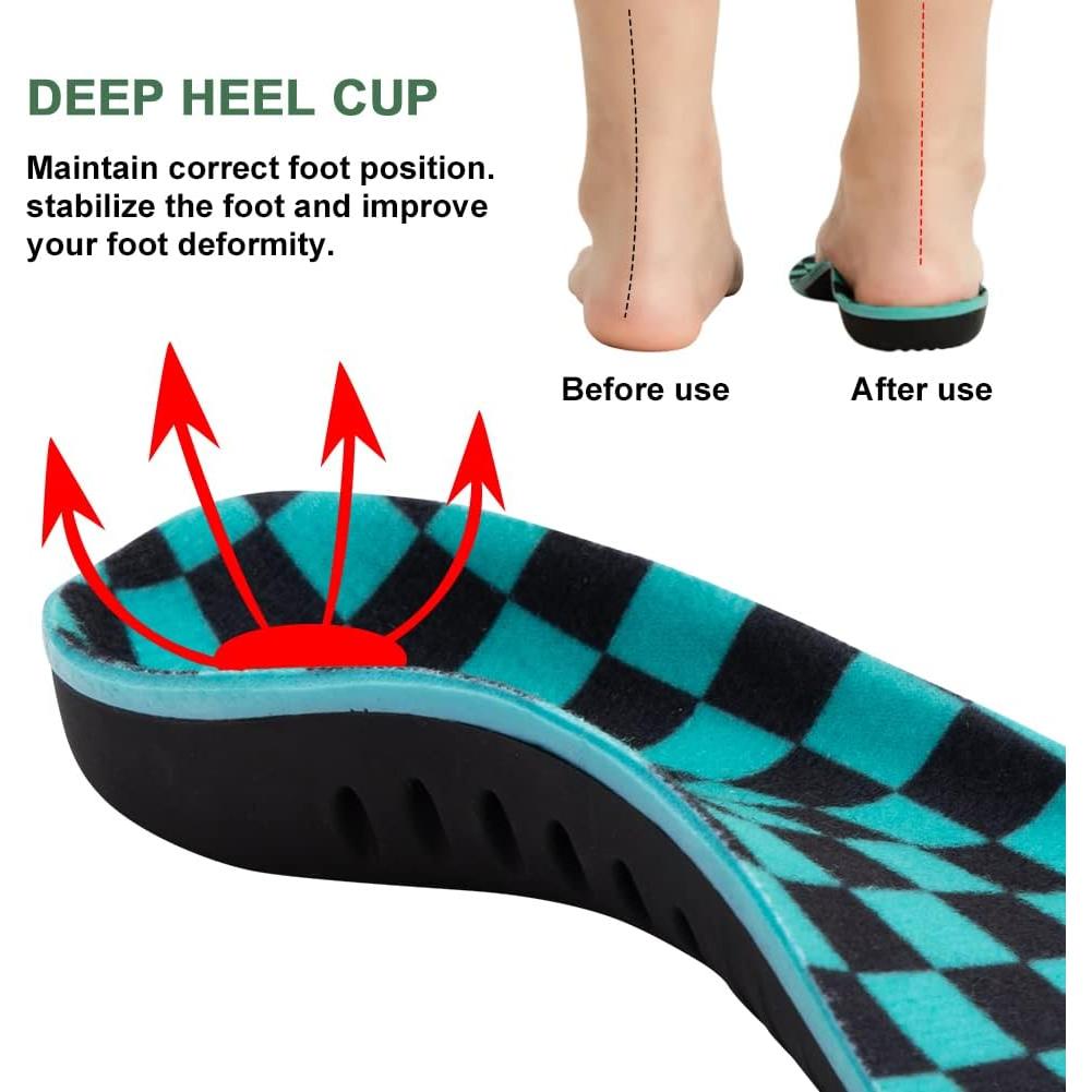 Plantillas Arqueadas Bacophy para Niños - Soporte Ortopédico