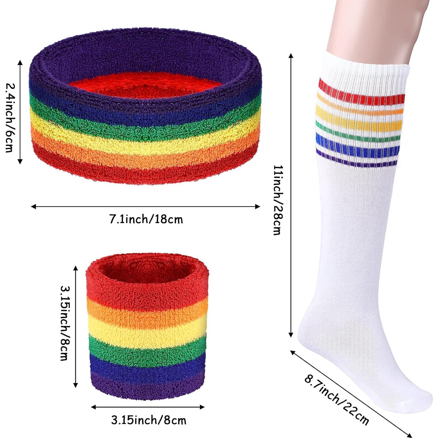 Conjunto Deportivo Skylety 5 Piezas Banda y Muñequera Unisex