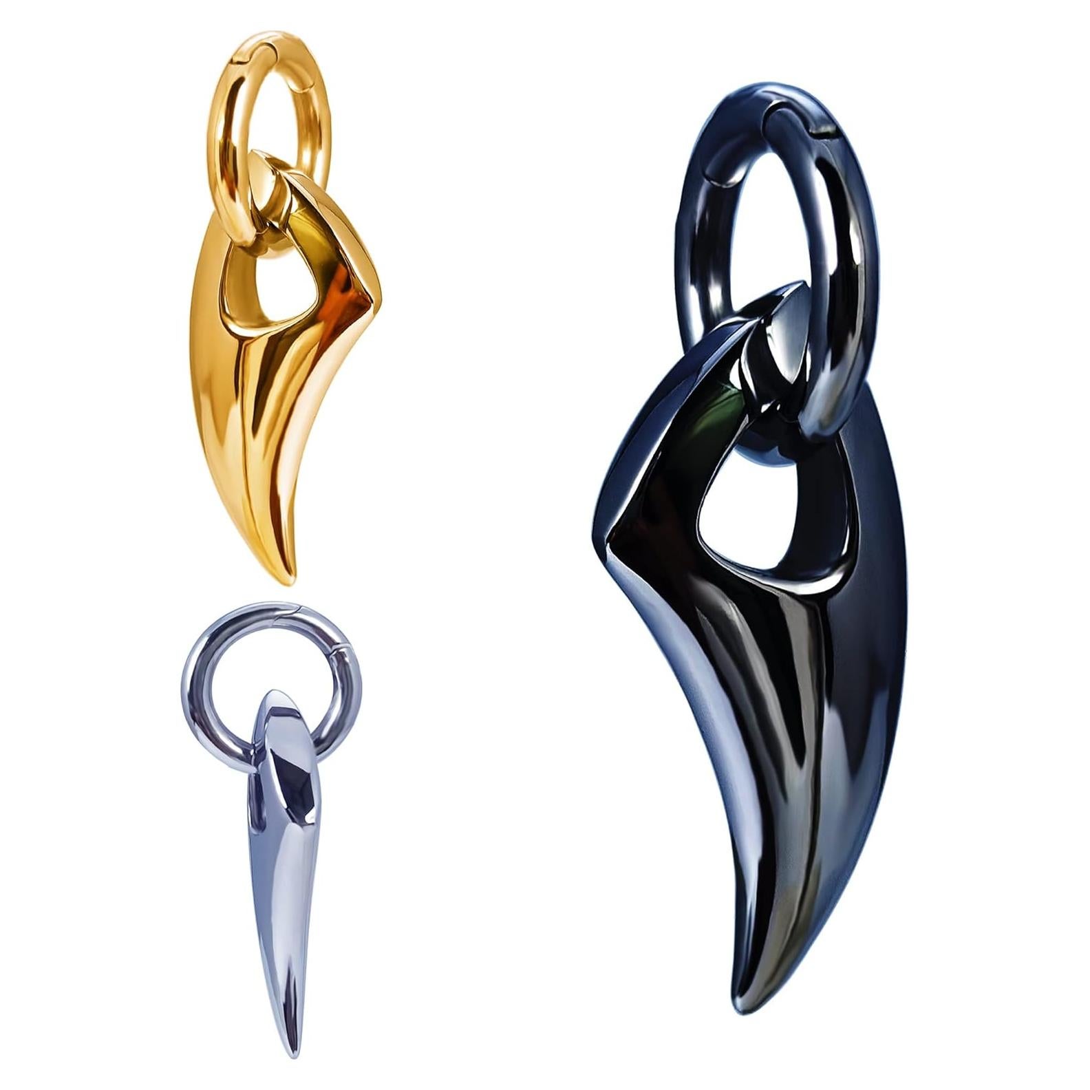 Medidores de oreja colgantes DEWGEM 6G 4mm - 35g oro