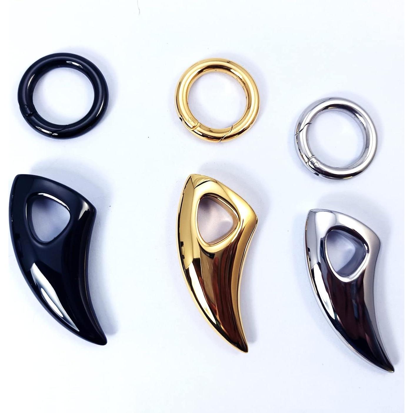 Medidores de oreja colgantes DEWGEM 6G 4mm - 35g oro