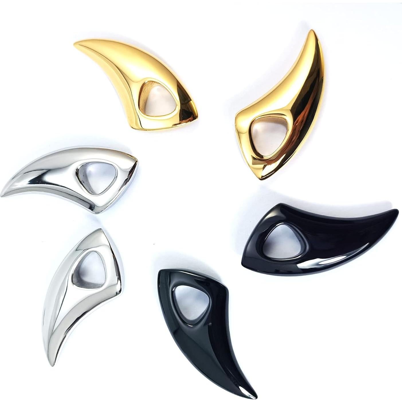 Medidores de oreja colgantes DEWGEM 6G 4mm - 35g oro