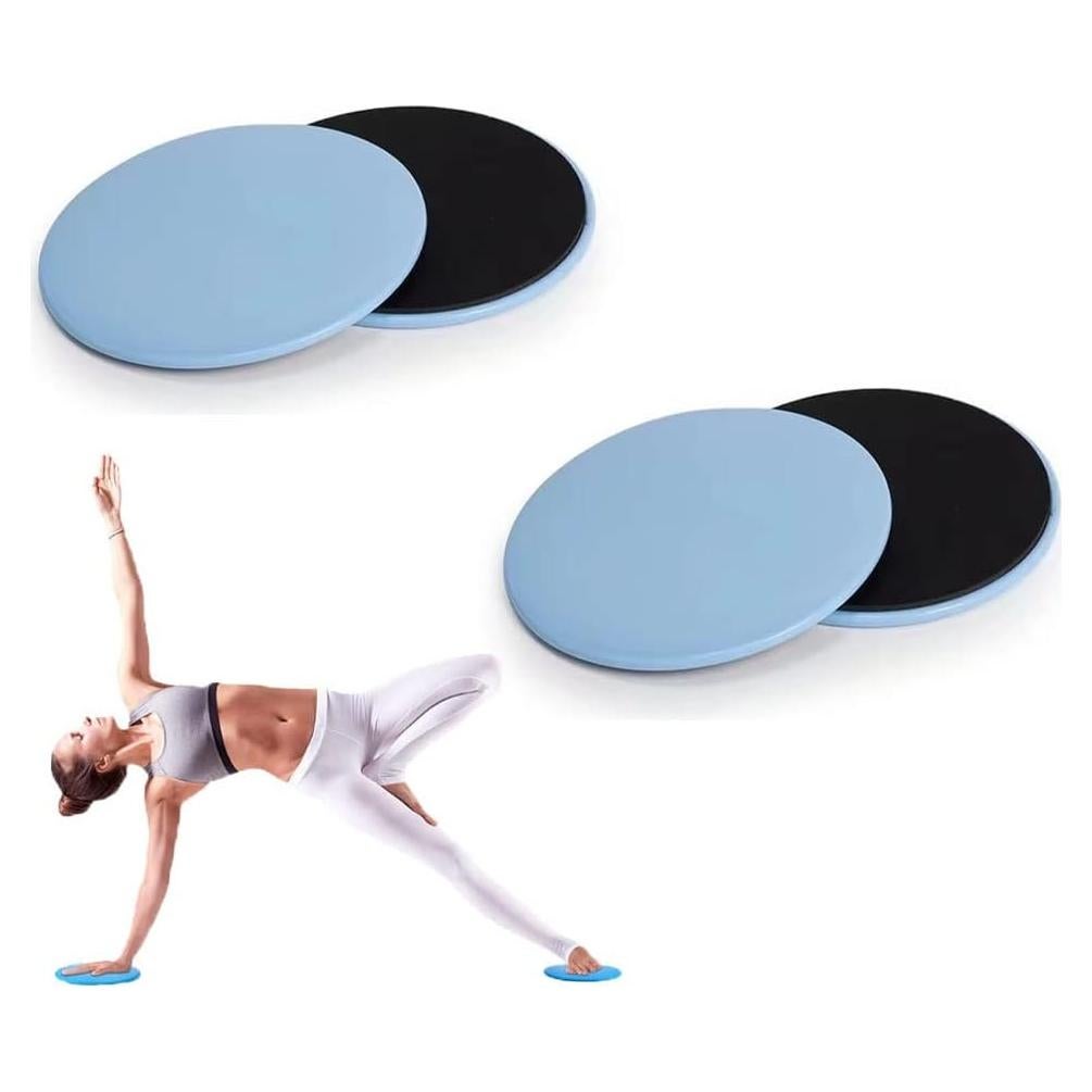 4 Discos Deslizantes Duales YVRUXIKN para Entrenamiento de Núcleo