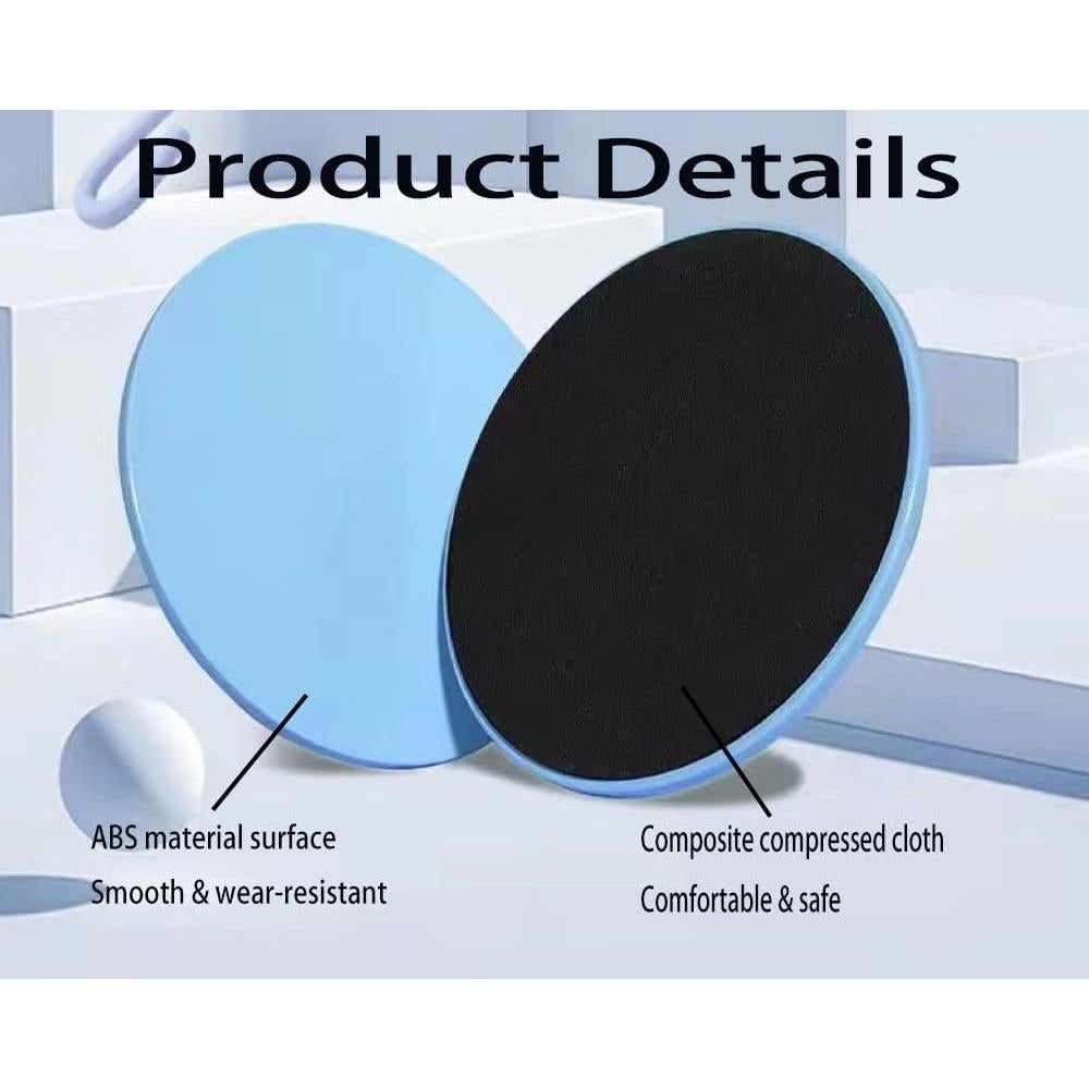 4 Discos Deslizantes Duales YVRUXIKN para Entrenamiento de Núcleo