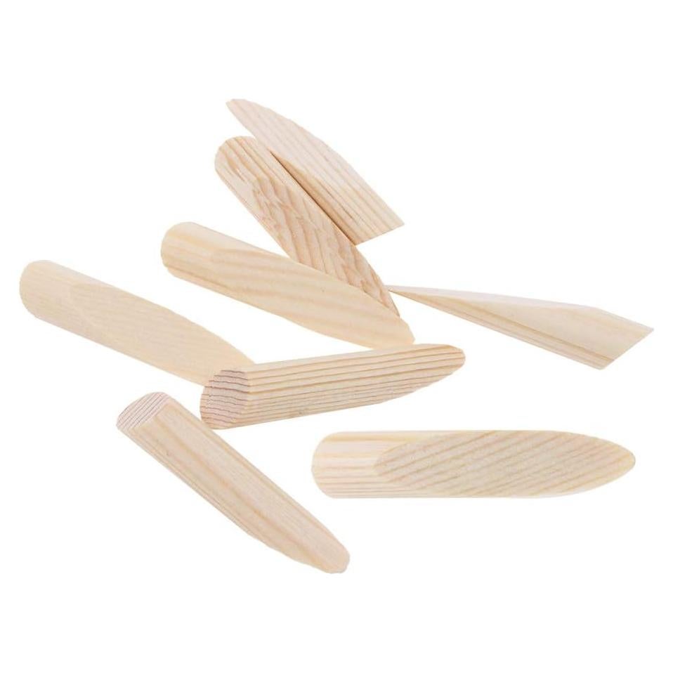 Tapones de Agujeros de Madera Sólida AUTOTOOLHOME 100 Piezas
