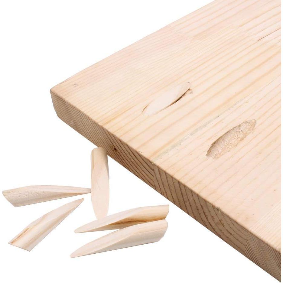 Tapones de Agujeros de Madera Sólida AUTOTOOLHOME 100 Piezas