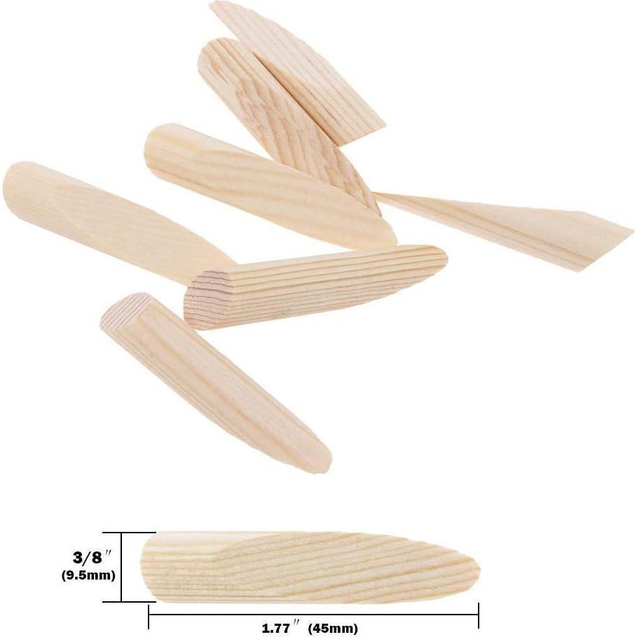 Tapones de Agujeros de Madera Sólida AUTOTOOLHOME 100 Piezas