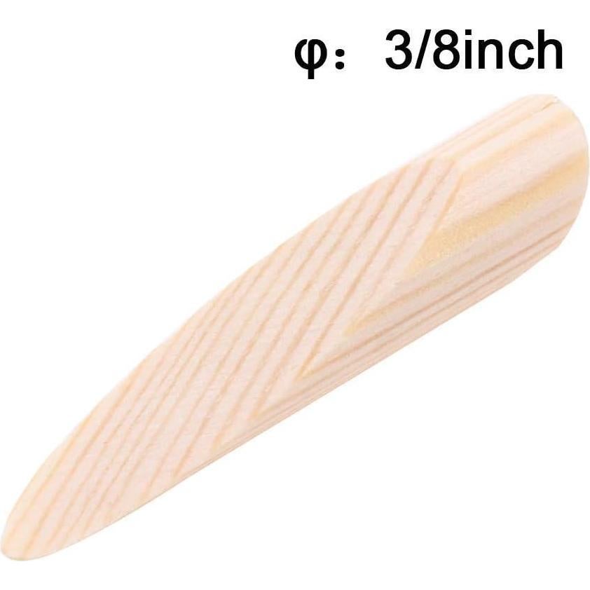 Tapones de Agujeros de Madera Sólida AUTOTOOLHOME 100 Piezas