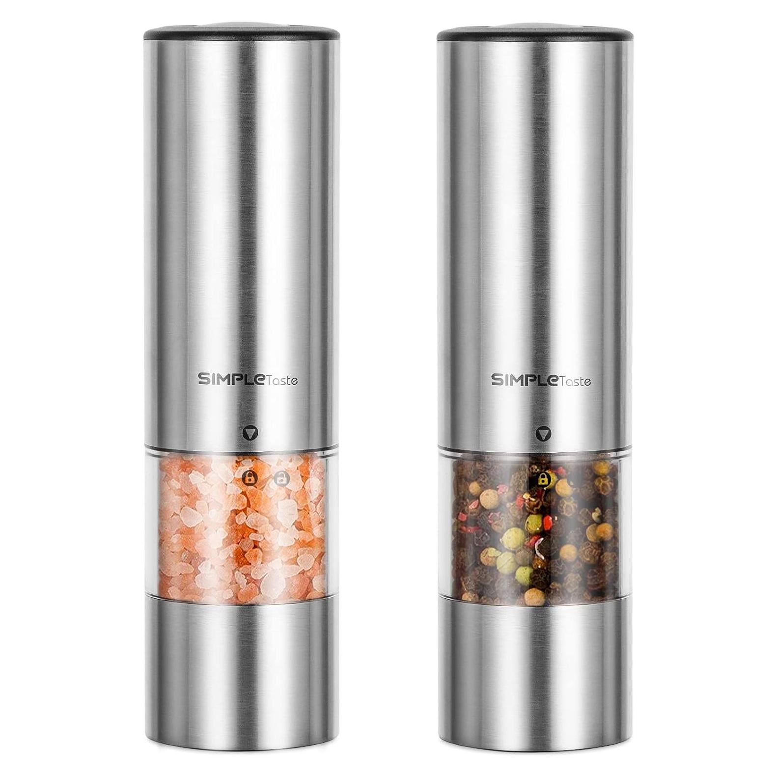 Conjunto de Molinillos Eléctricos SIMPLETASTE Automáticos 2 Piezas