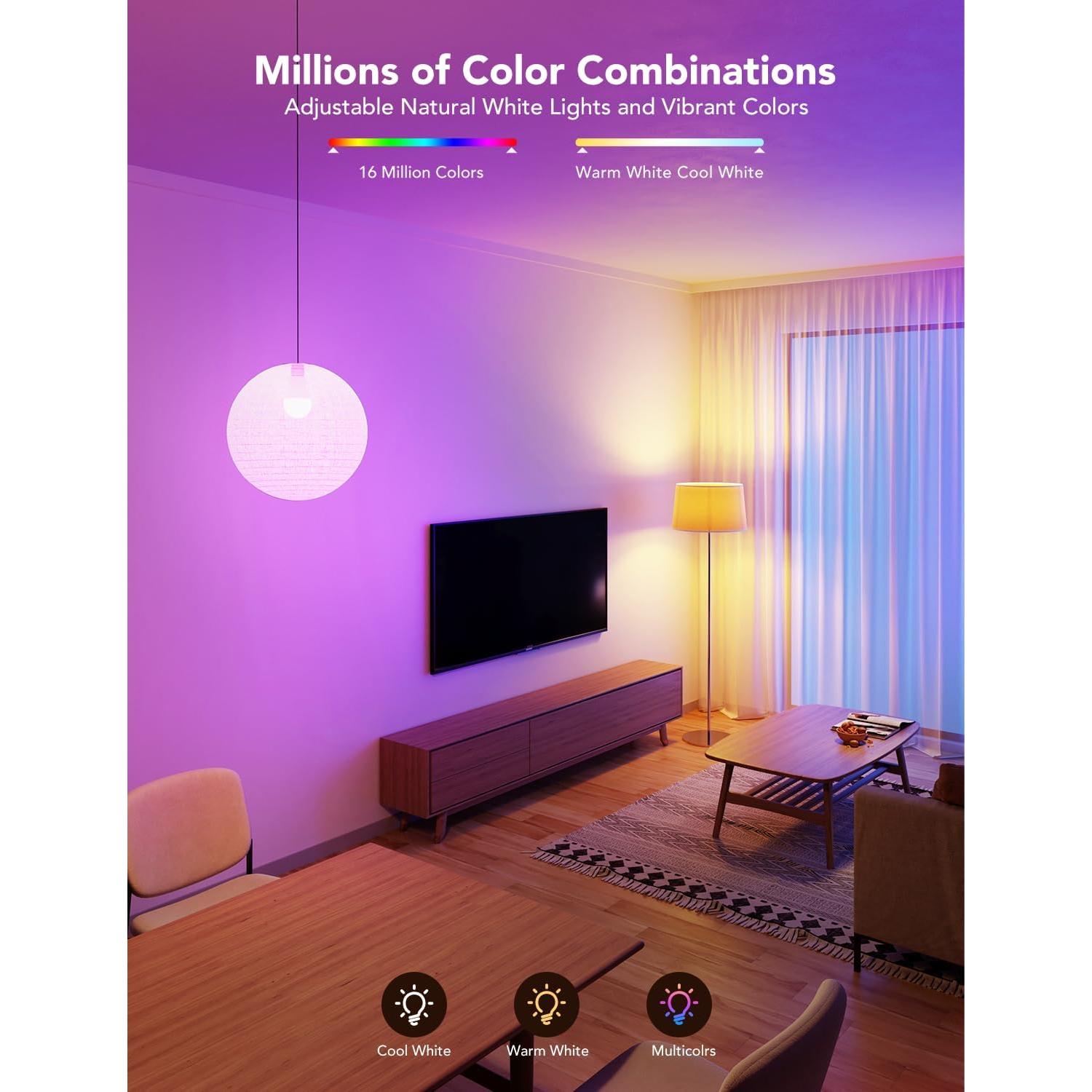 Bombillas Inteligentes Govee H600A RGBWW 1200 Lúmenes 12W