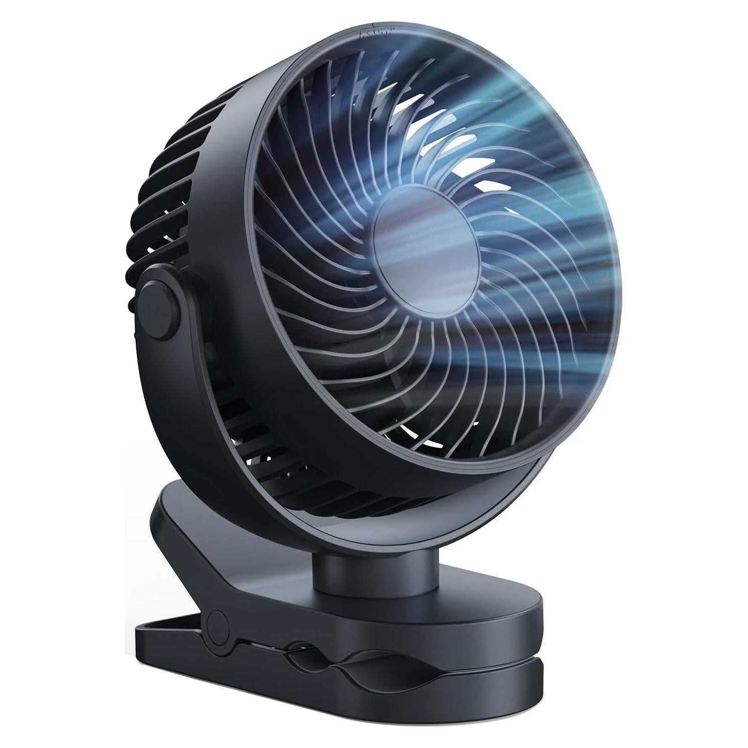 Ventilador Clip Portátil UCLOUDSOME URD23 2000mAh 4 Velocidades