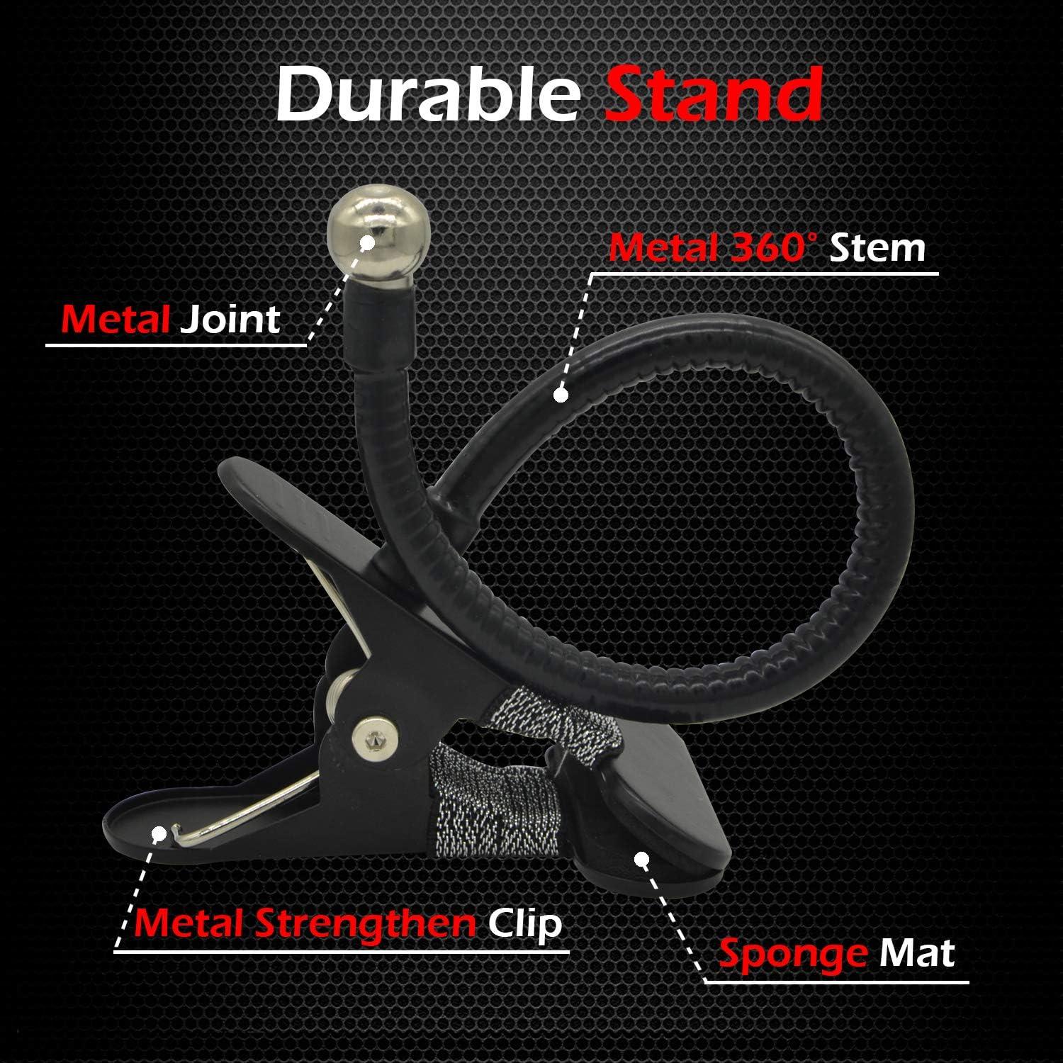 Espejo Convexo Acrílico Ampper 16.99x7.49 cm Clip-On Seguridad