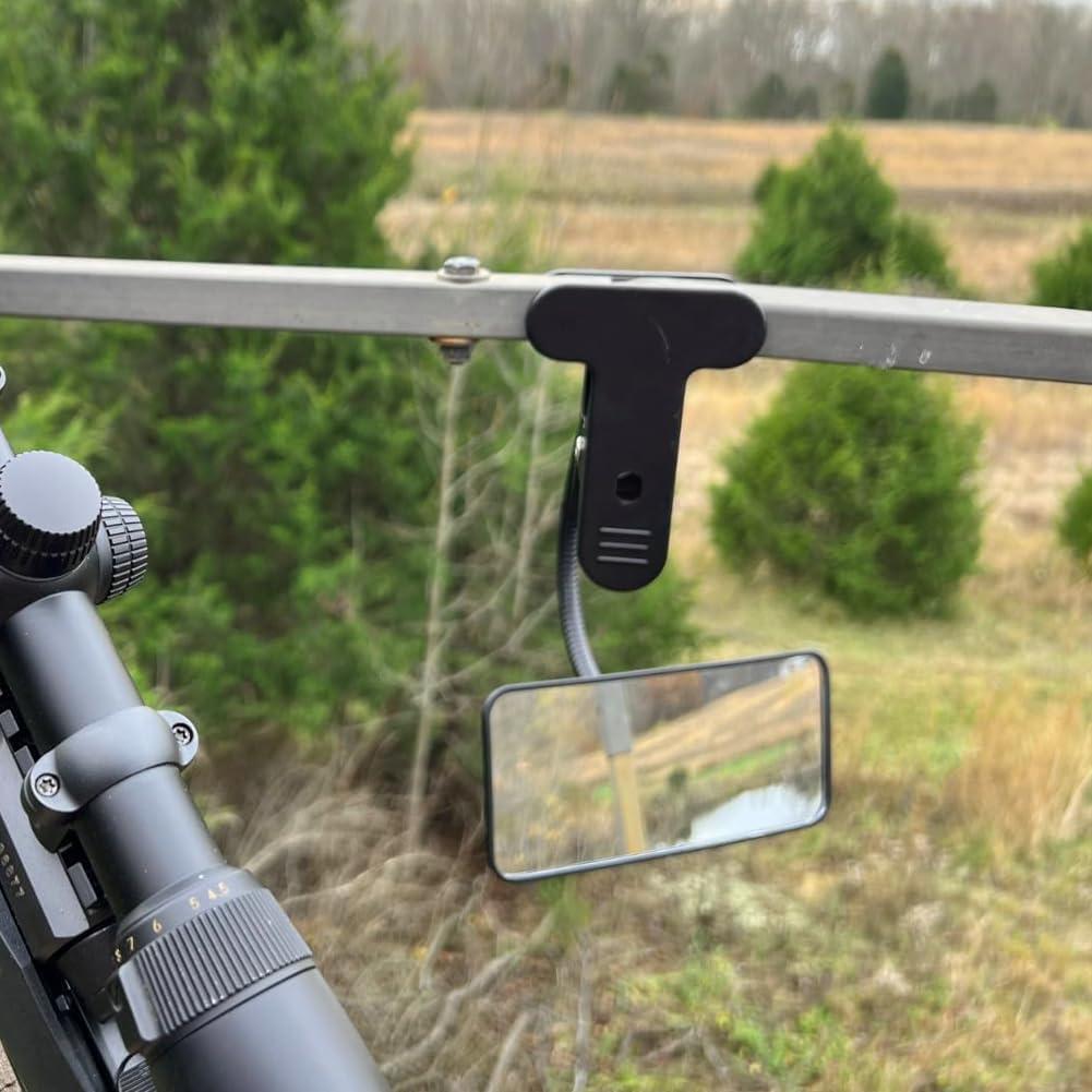 Espejo Convexo Acrílico Ampper 16.99x7.49 cm Clip-On Seguridad