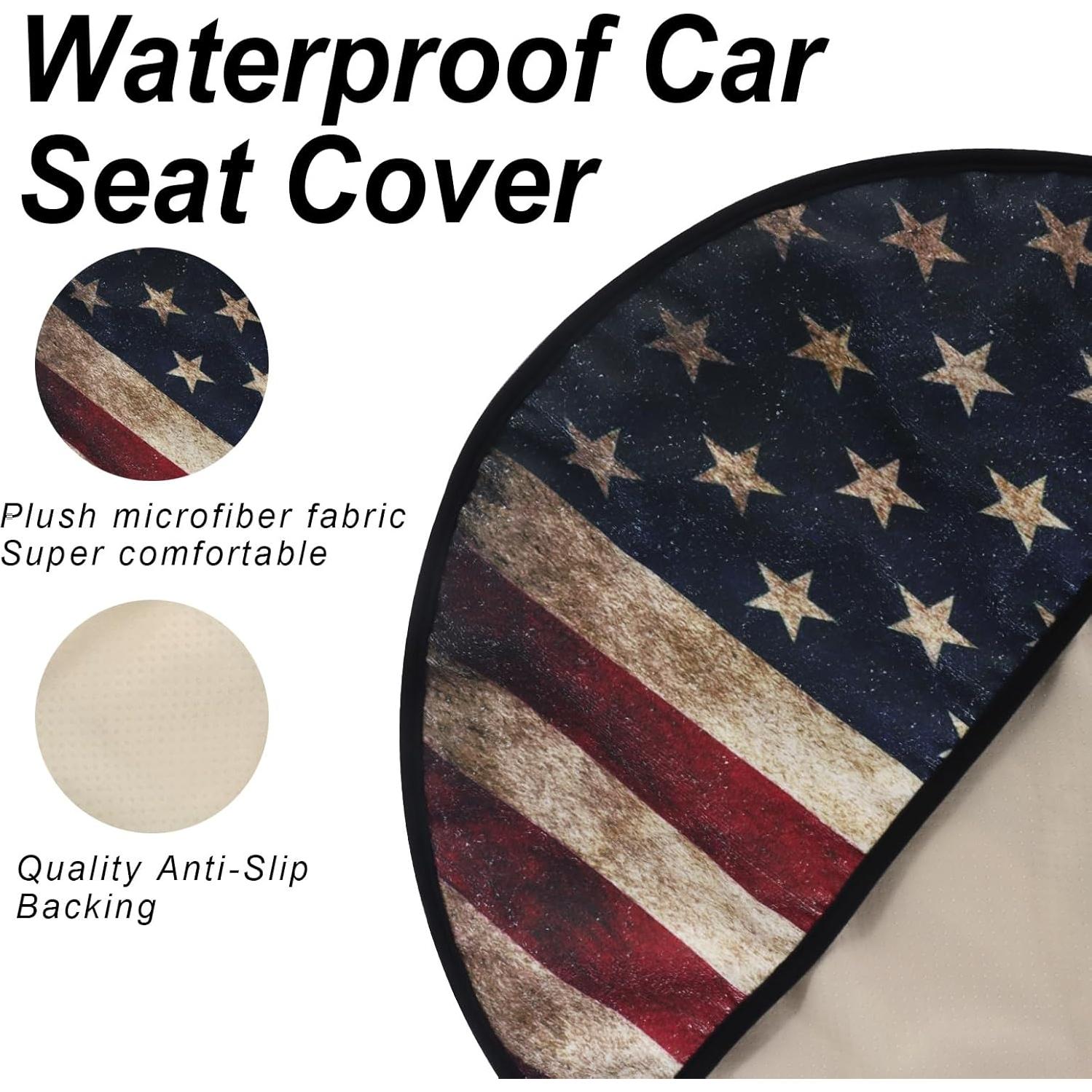 Cubierta de Asiento de Coche Zinytrae Impermeable 1 Pieza