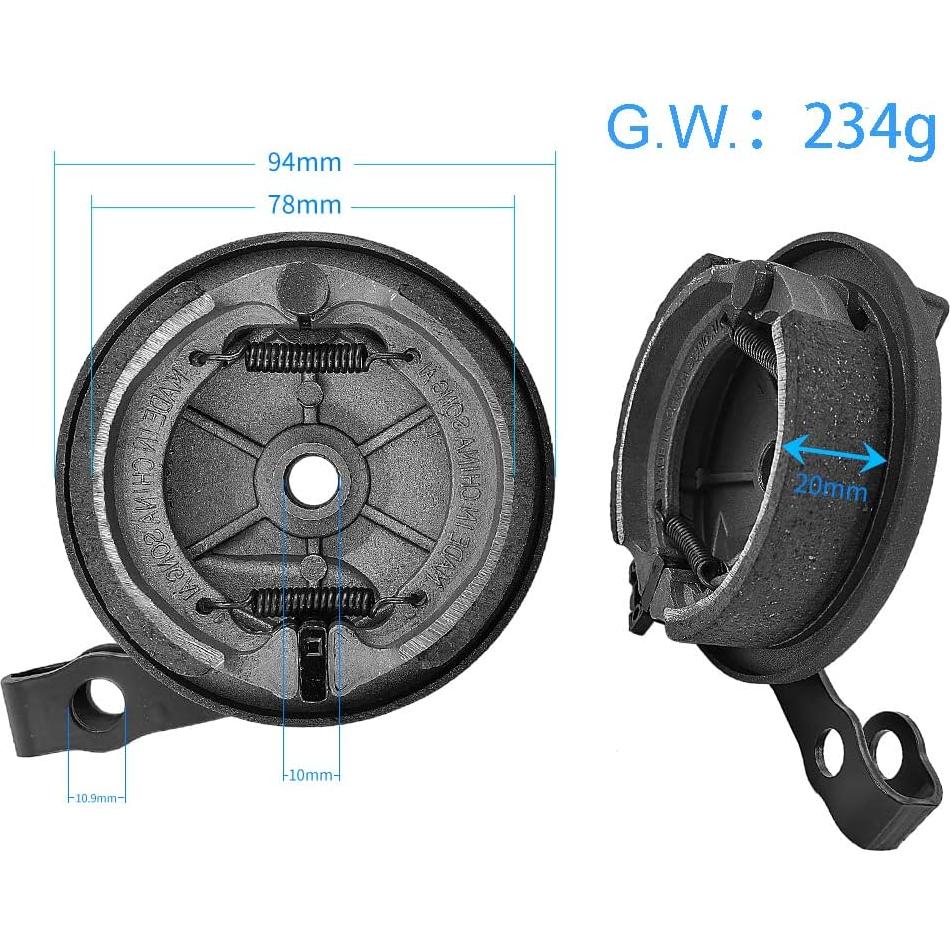 Cubierta de freno MIMIRACLE para Segway Ninebot Max G30
